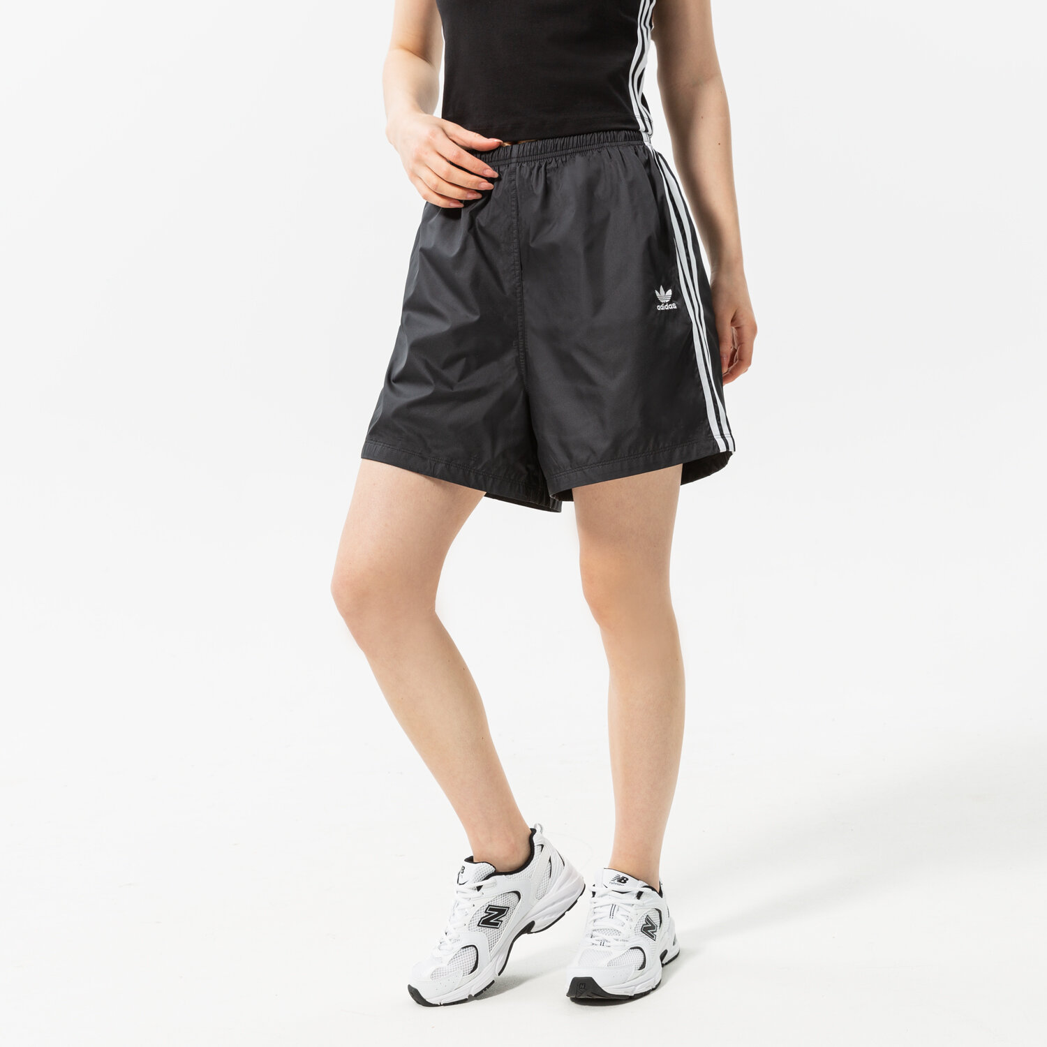 Damen Shorts ADIDAS SHORTS LONG H37753 Schwarz