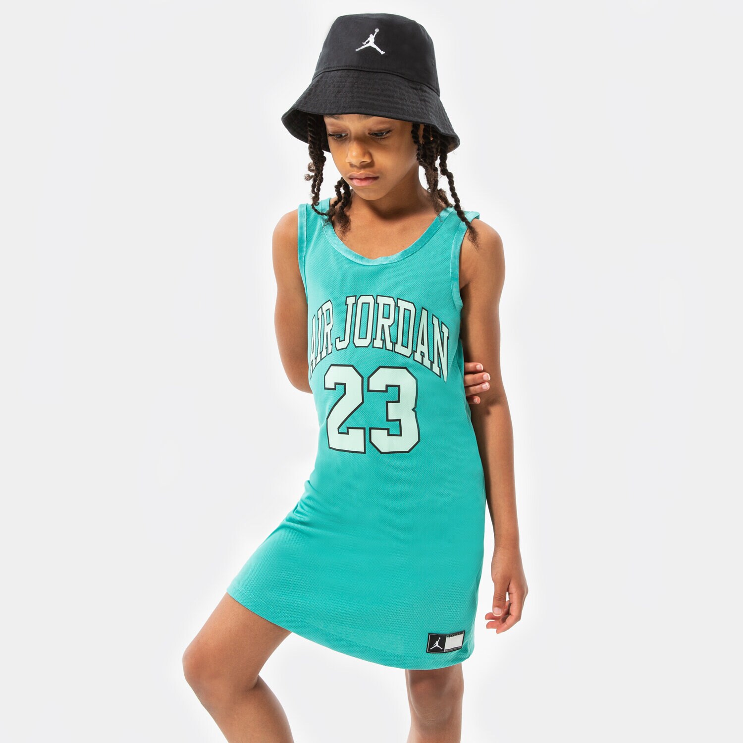Kinder JORDAN KLEID HBR JERSEY TRAININGSANZUGS GIRL 45B320-B5P Blau