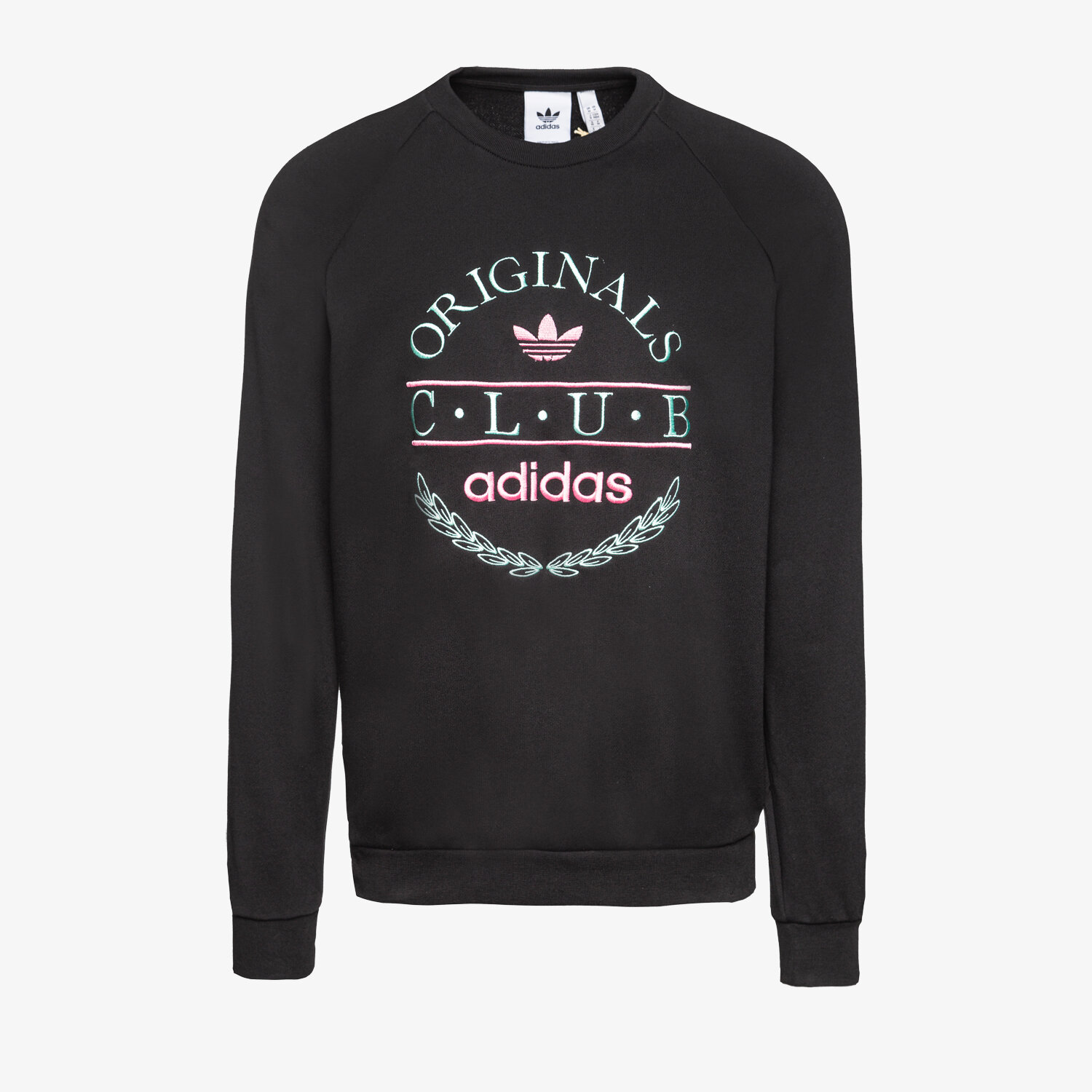 Herren ADIDAS SWEATSHIRT CLUB SWEATER HR7896 Schwarz