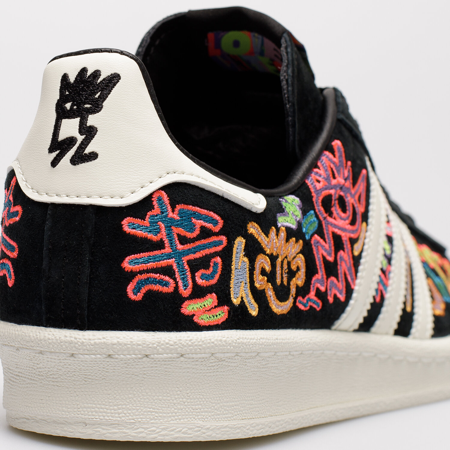 ADIDAS CAMPUS 80S PRIDE Schwarz GX6390 | Sizeer.de