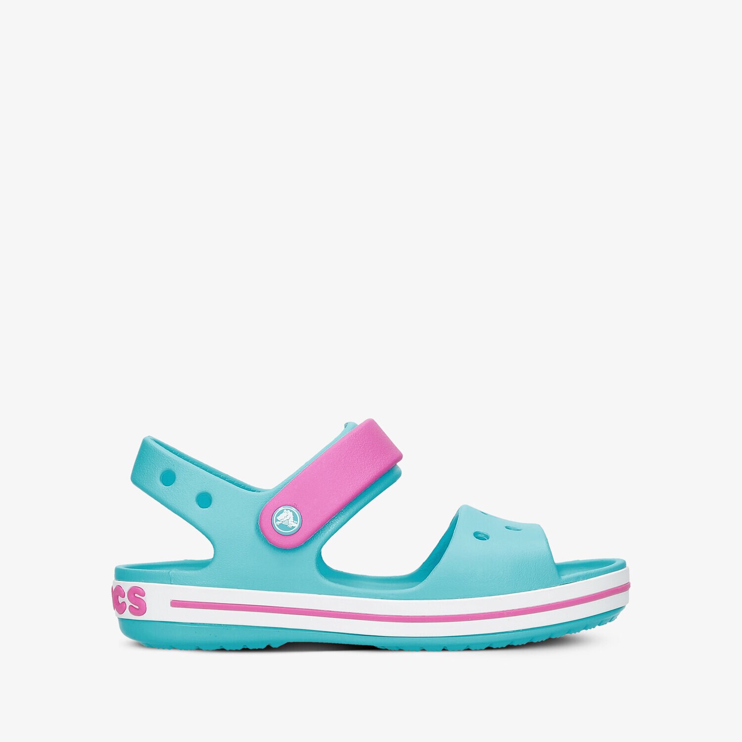 Kinder Sandalen CROCS CROCBAND SANDAL KIDS 128564SLK Blau