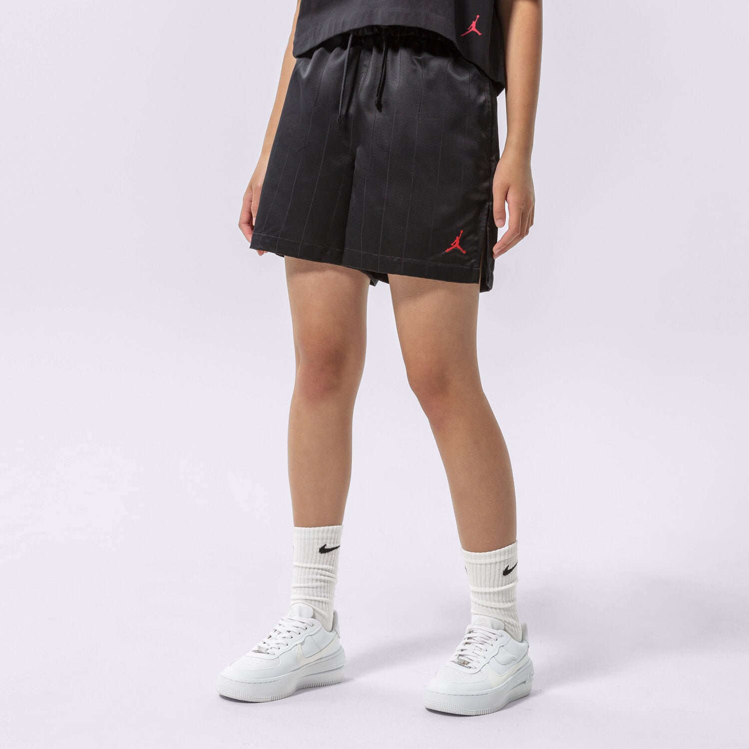 Damen Shorts JORDAN SHORTS W J HERITAGE LFSTYLE SHORT DO5017-010 Schwarz