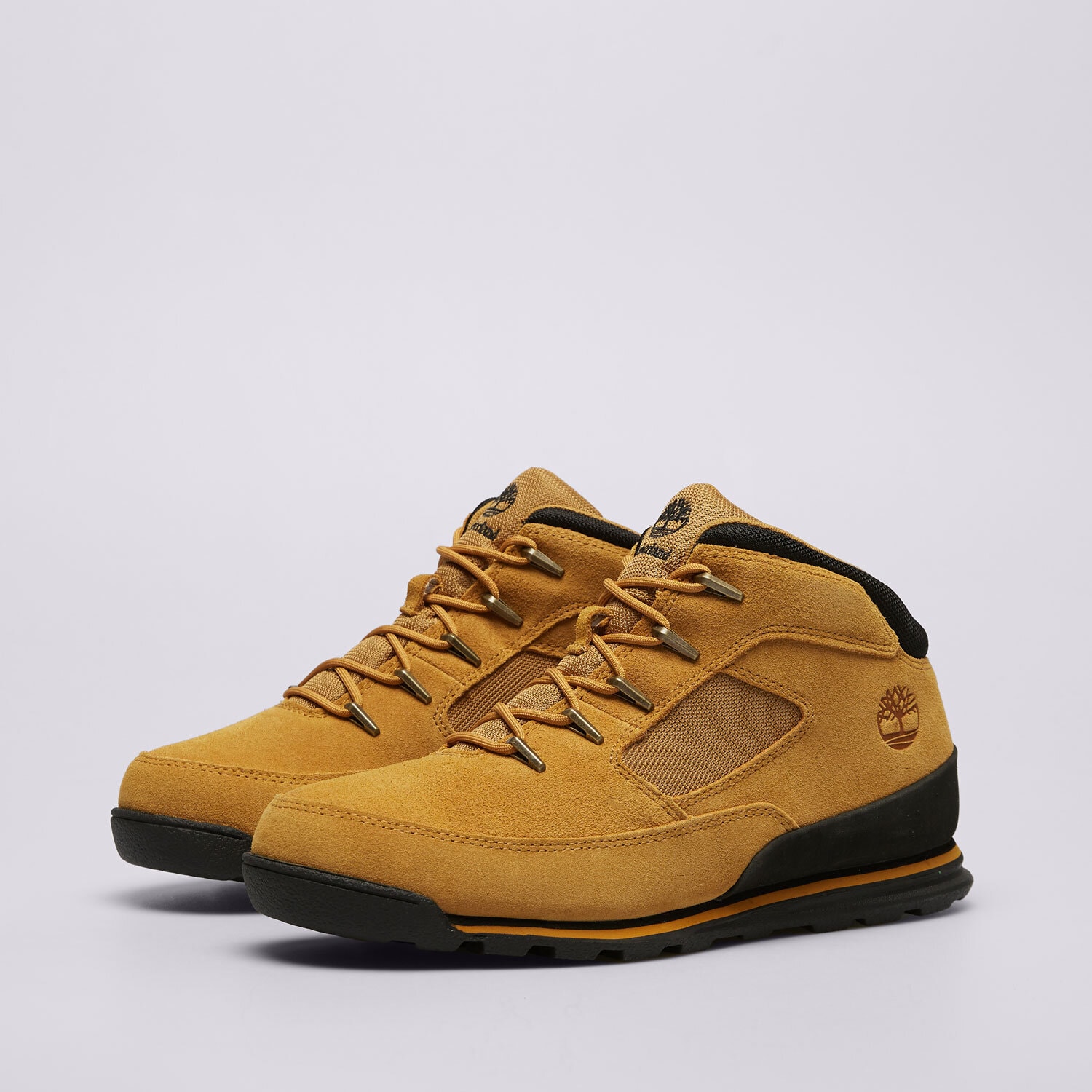 Timberland Euro Rock Mid - Herren Sneaker-Boots Schuhe Stiefel Leder Wheat — foto 4