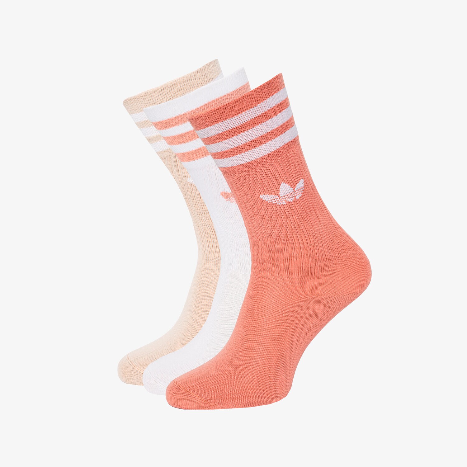 Damen Socken ADIDAS SOCKEN SOLID CREW SOCK HL6767 Weiß