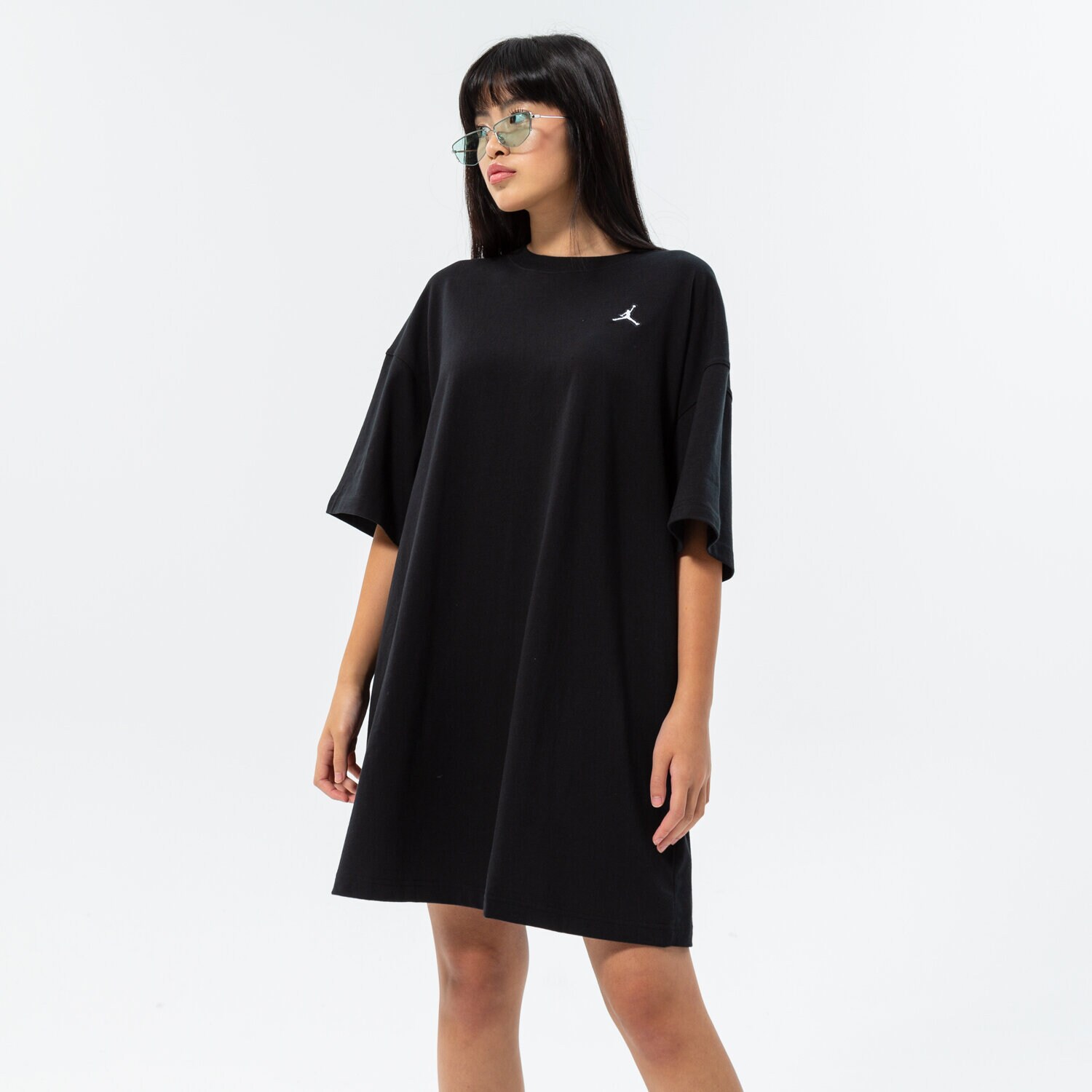 Damen Kleid JORDAN KLEID W J ESSEN T-SHIRT TRAININGSANZUGS DO5051-010 Schwarz