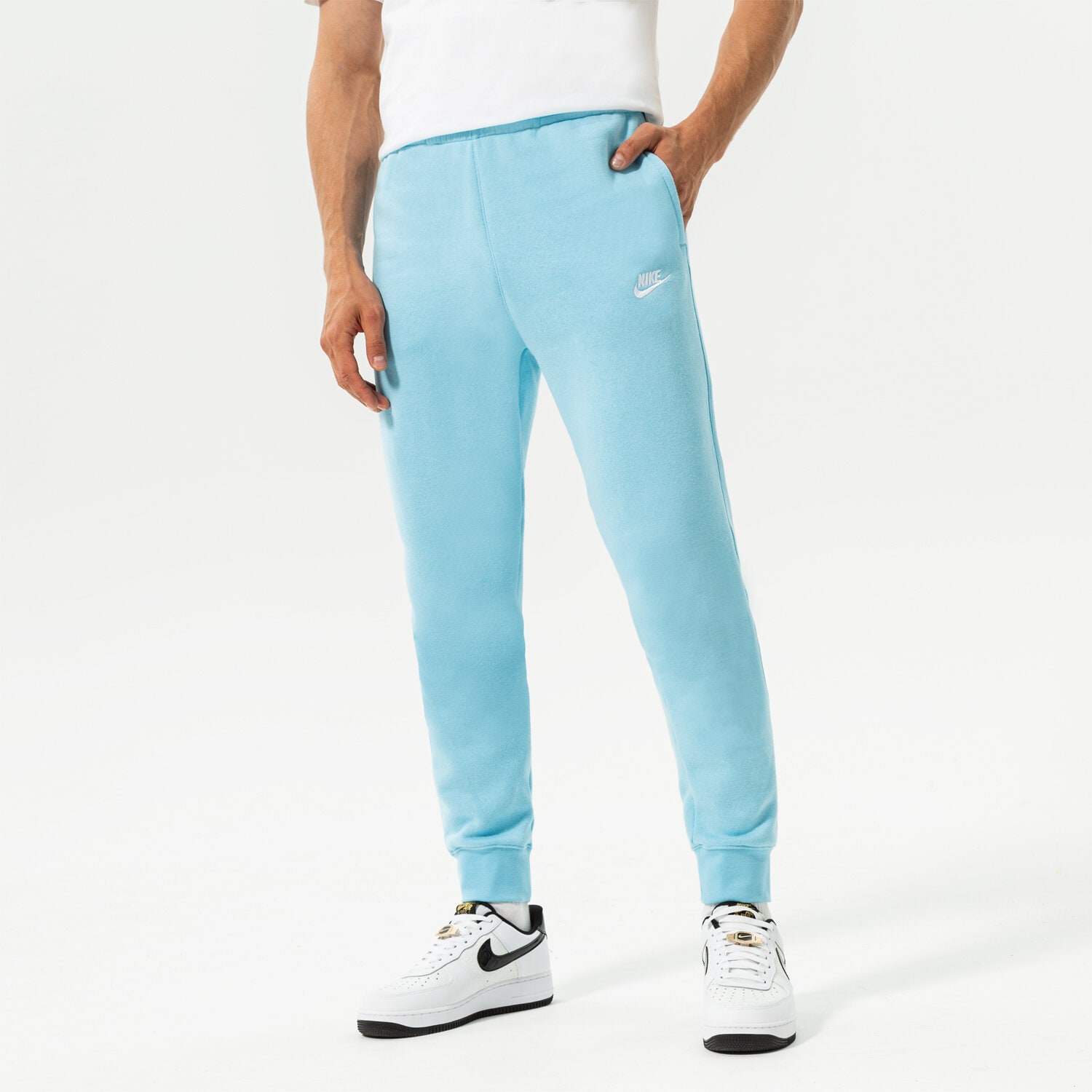 Herren Hosen NIKE HOSE NIKE SPORTSWEAR CLUB FLEECE BV2671-499 Blau