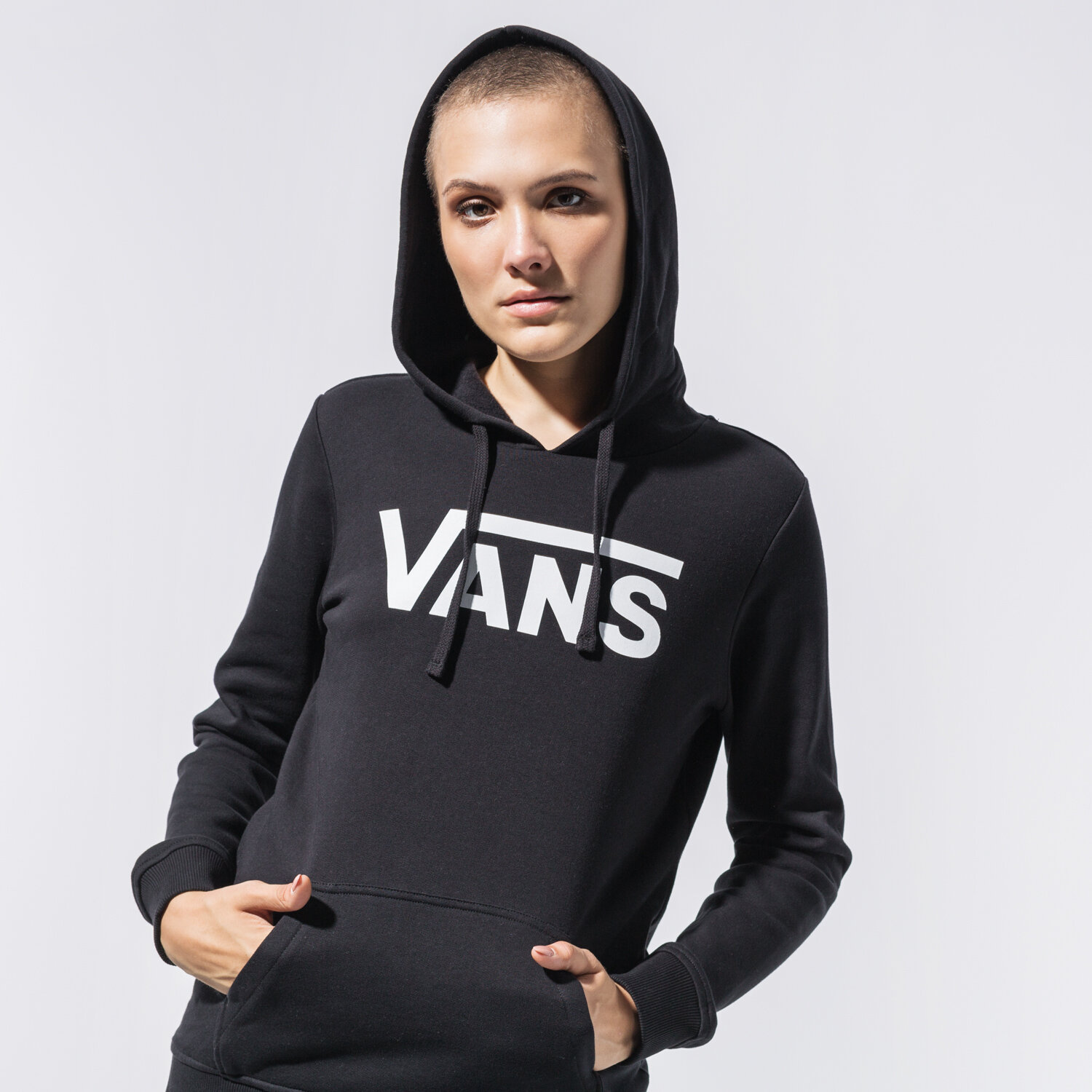 Damen VANS HOODIE CLASSIC V II HOODIE VN0A53OVBLK1 Schwarz