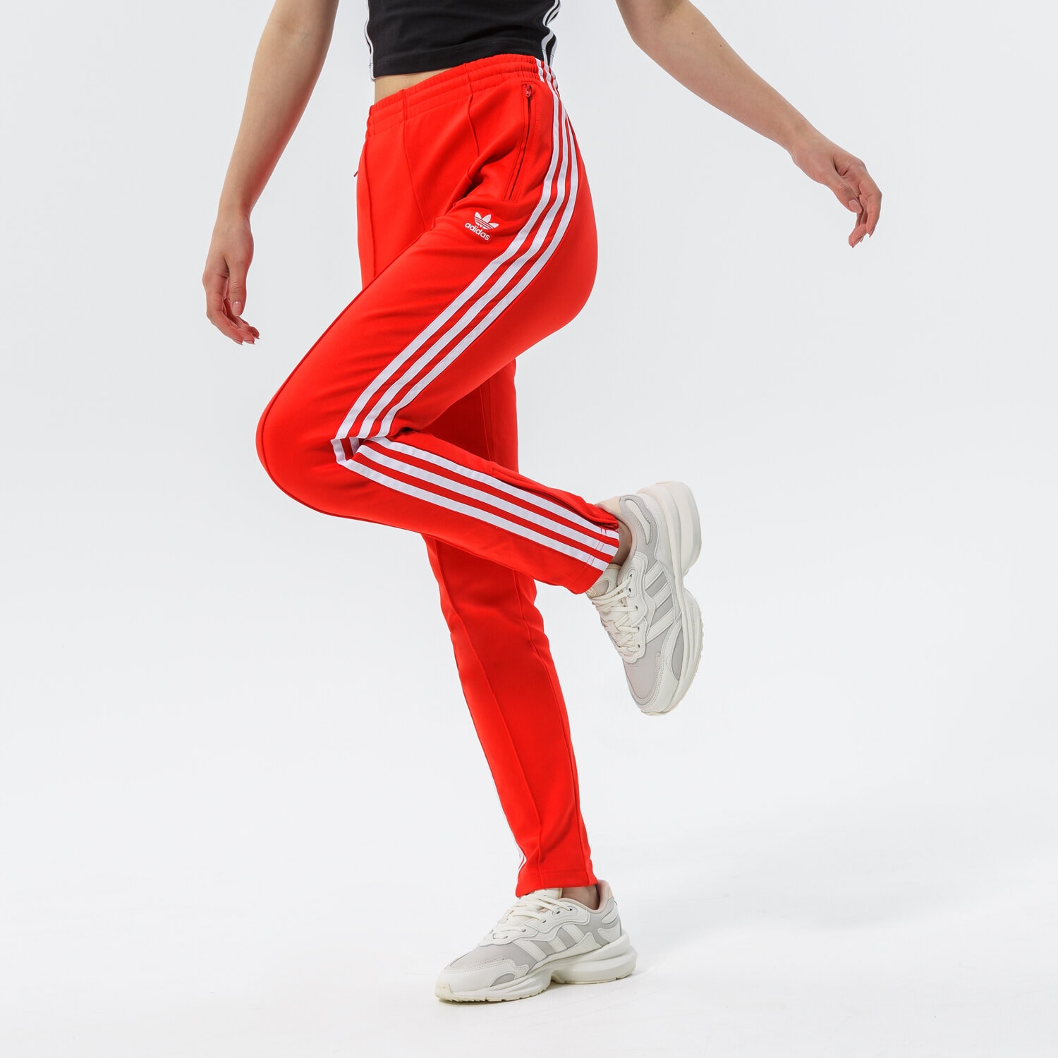 Damen Hosen ADIDAS HOSE SST PANTS PB HF1992 Rot