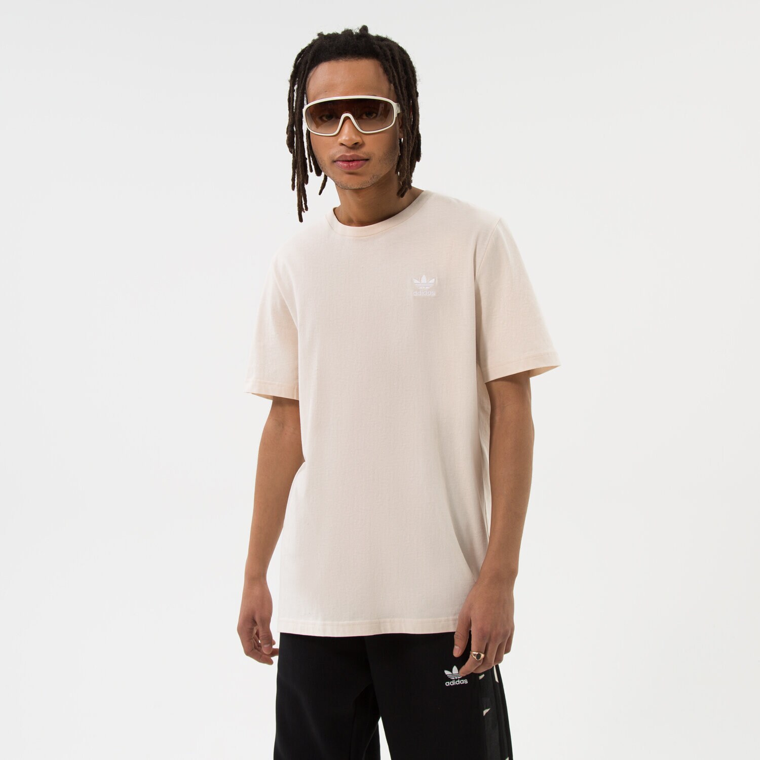 Herren T-Shirt ADIDAS T-SHIRT ESSENTIAL HE7194 Beige