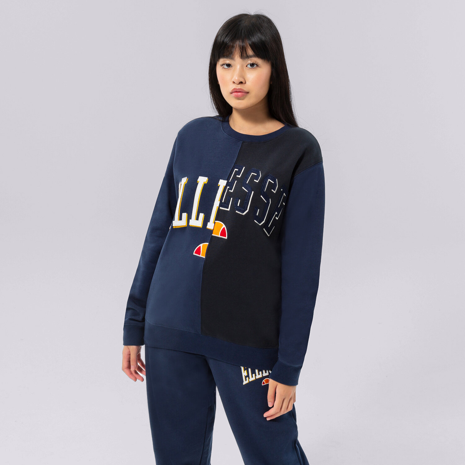 Damen ELLESSE SWEATSHIRT MENO SWEATSHIRT NAVY SGP15917429 Dunkelblau