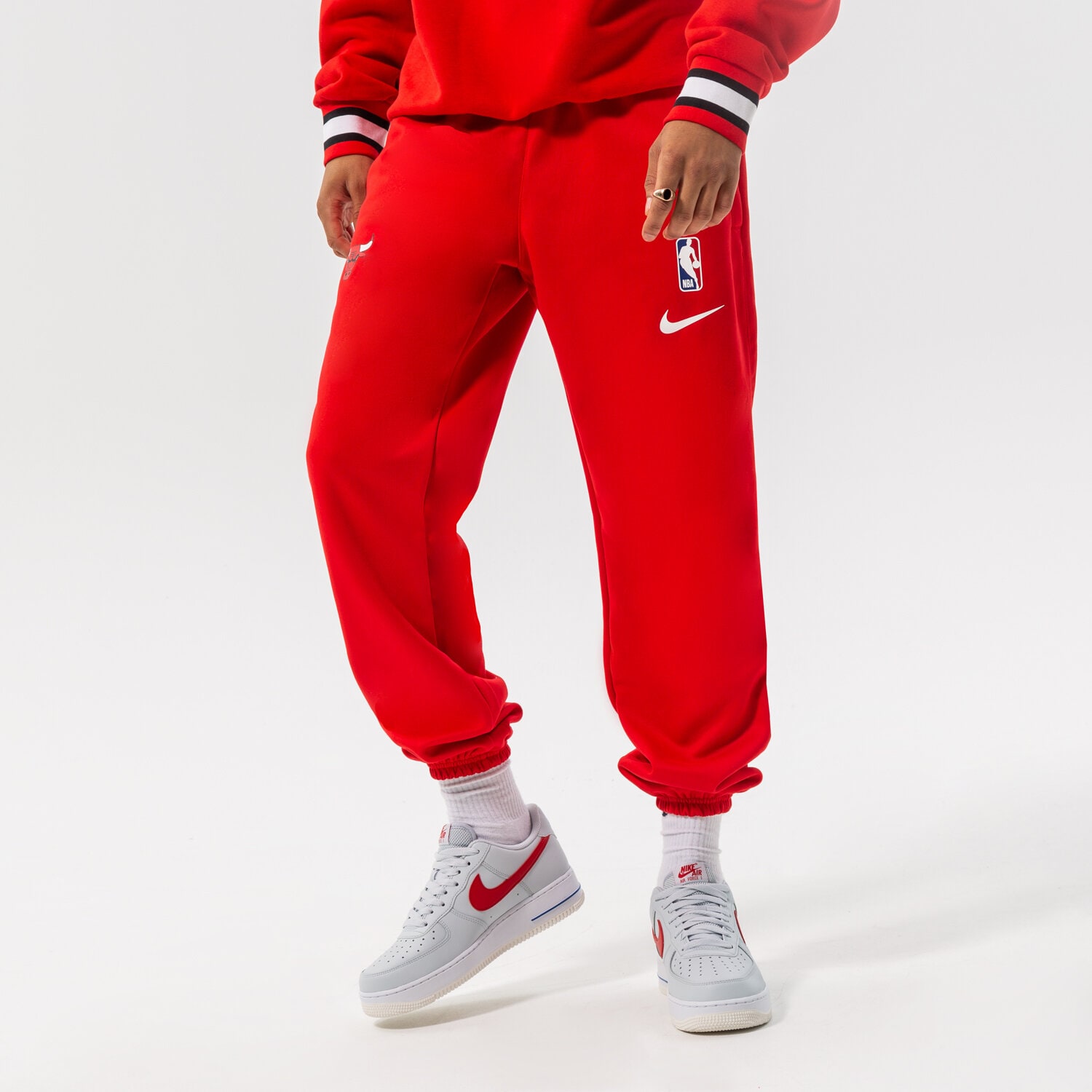 Herren Hosen NIKE HOSE CHI M NK DF SPOTLIGHT PNT NBA DN8181-657 Dunkelrot