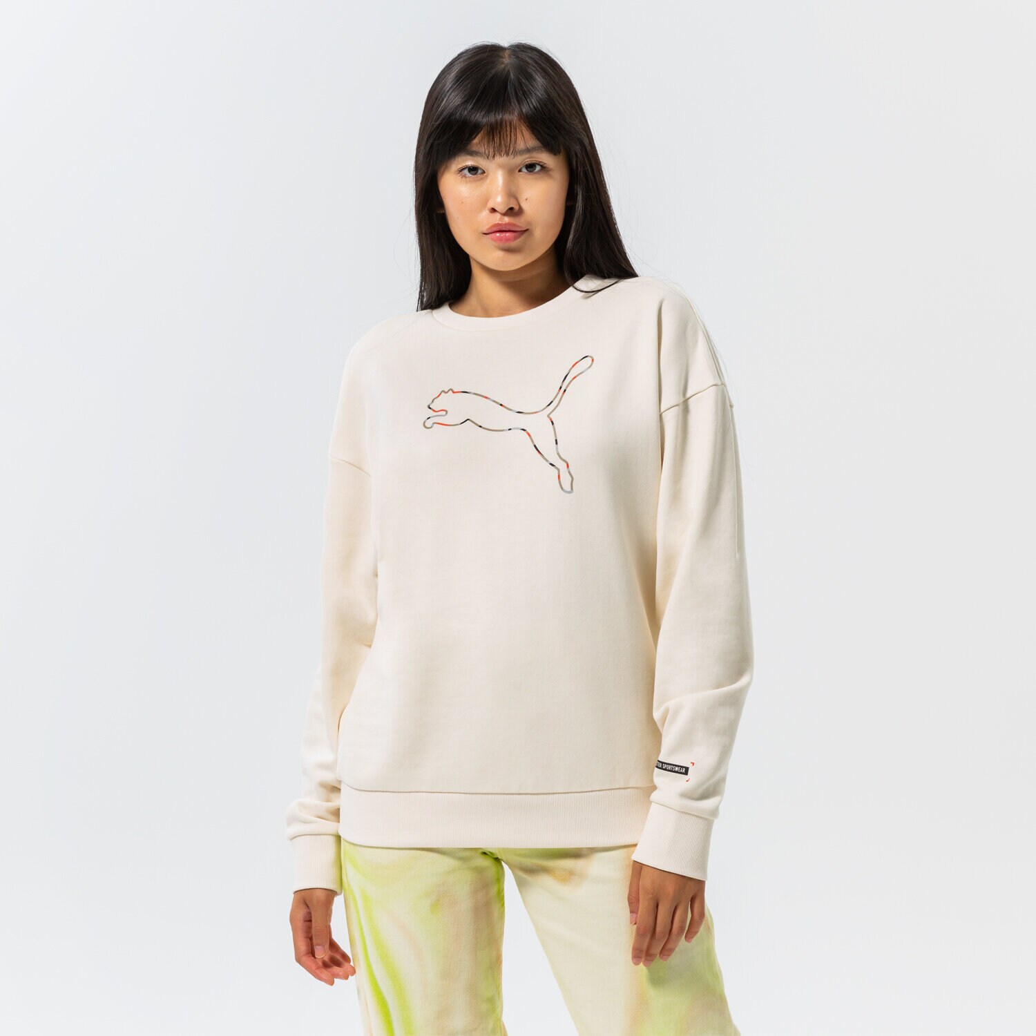 Damen PUMA SWEATSHIRT BETTER CREW FL 670035 99 Weiß
