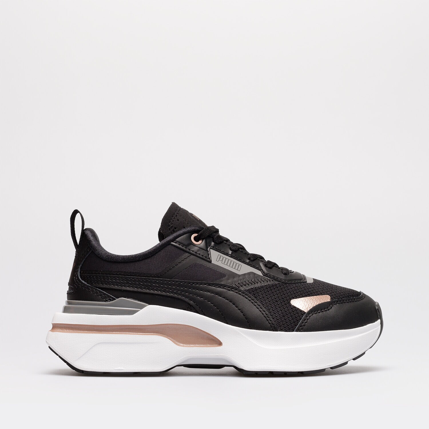 Damen Sneaker PUMA KOSMO RIDER METALLIC WNS 38489201 Schwarz