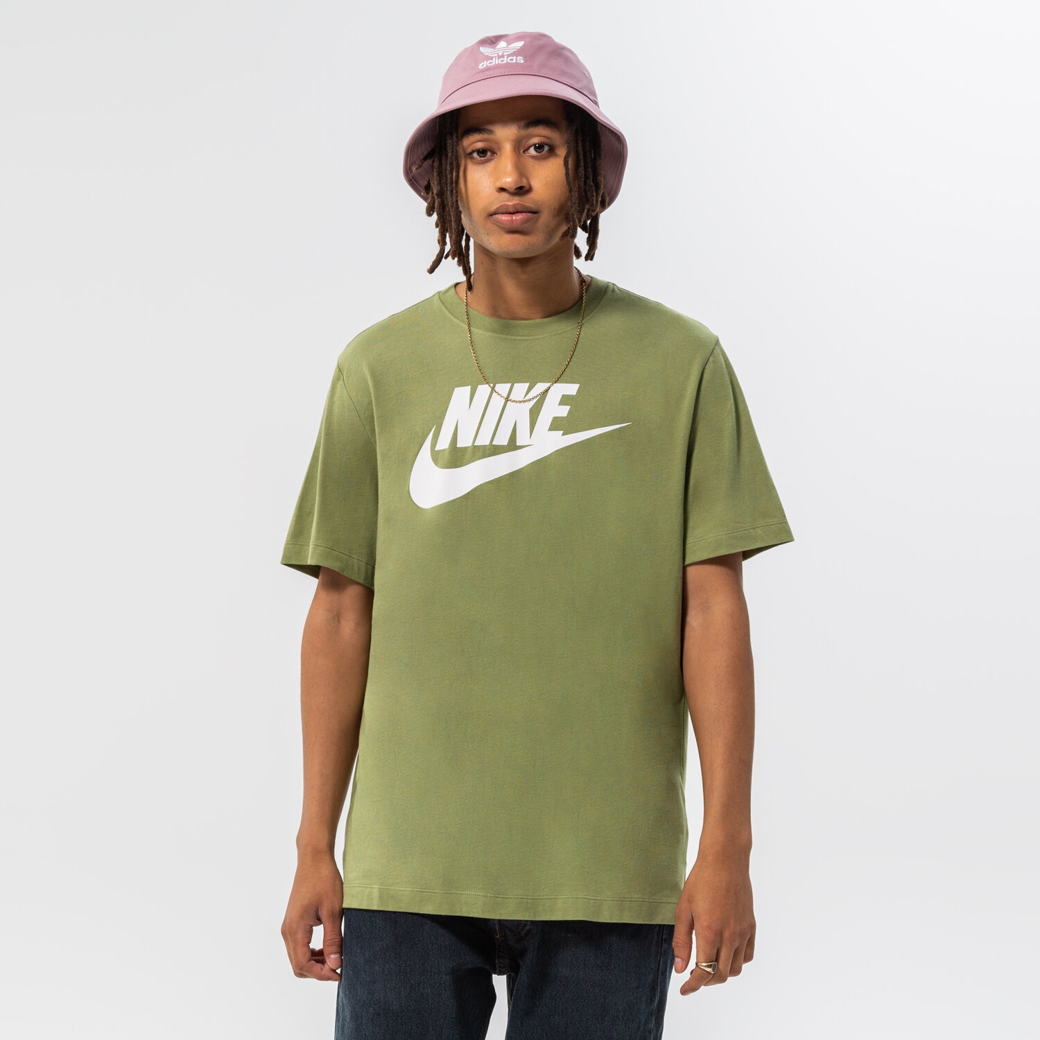 Herren T-Shirt NIKE T-SHIRT NIKE SPORTSWEAR AR5004-334 Khaki