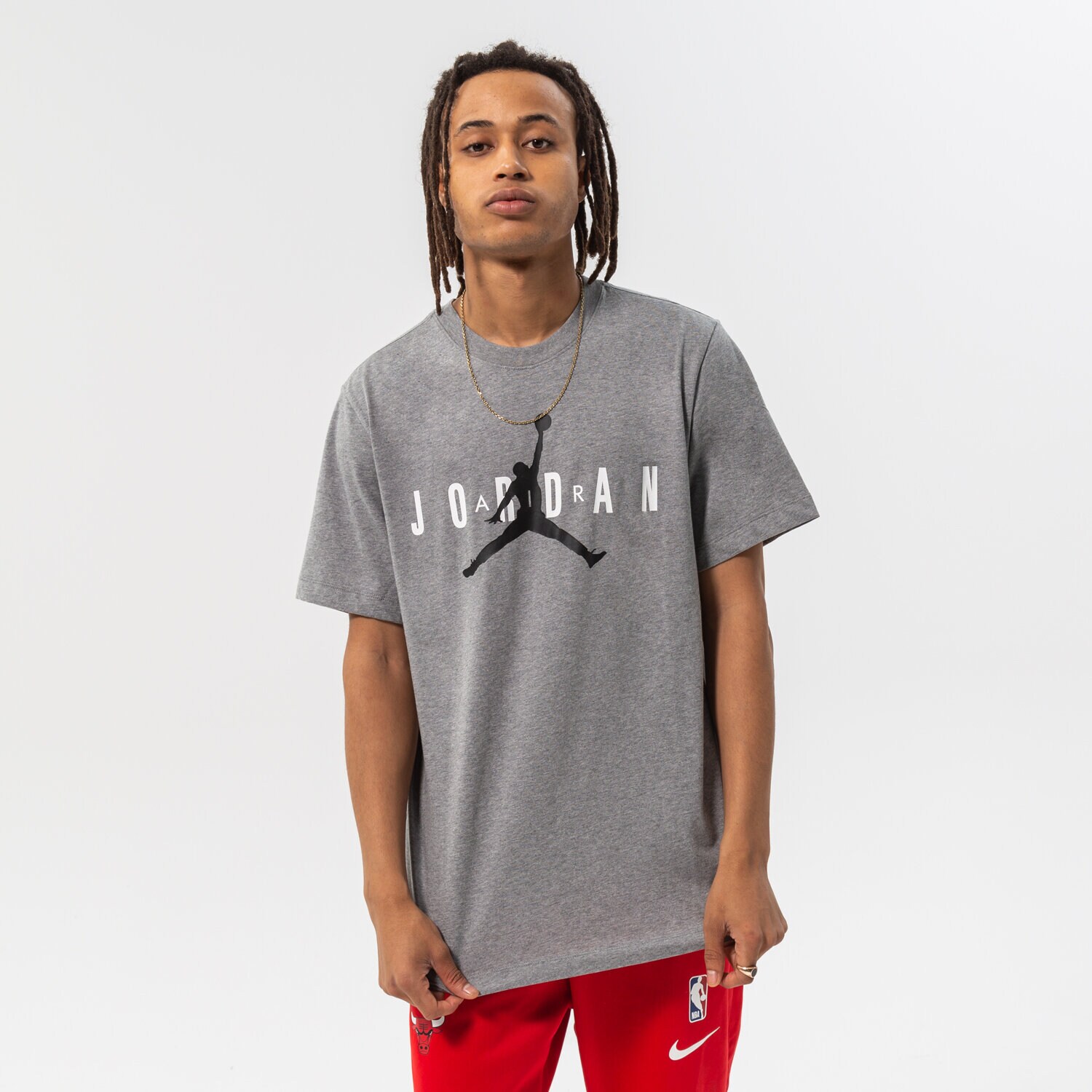 Herren T-Shirt JORDAN T-SHIRT AIR T-SHIRT CK4212-092 Grau