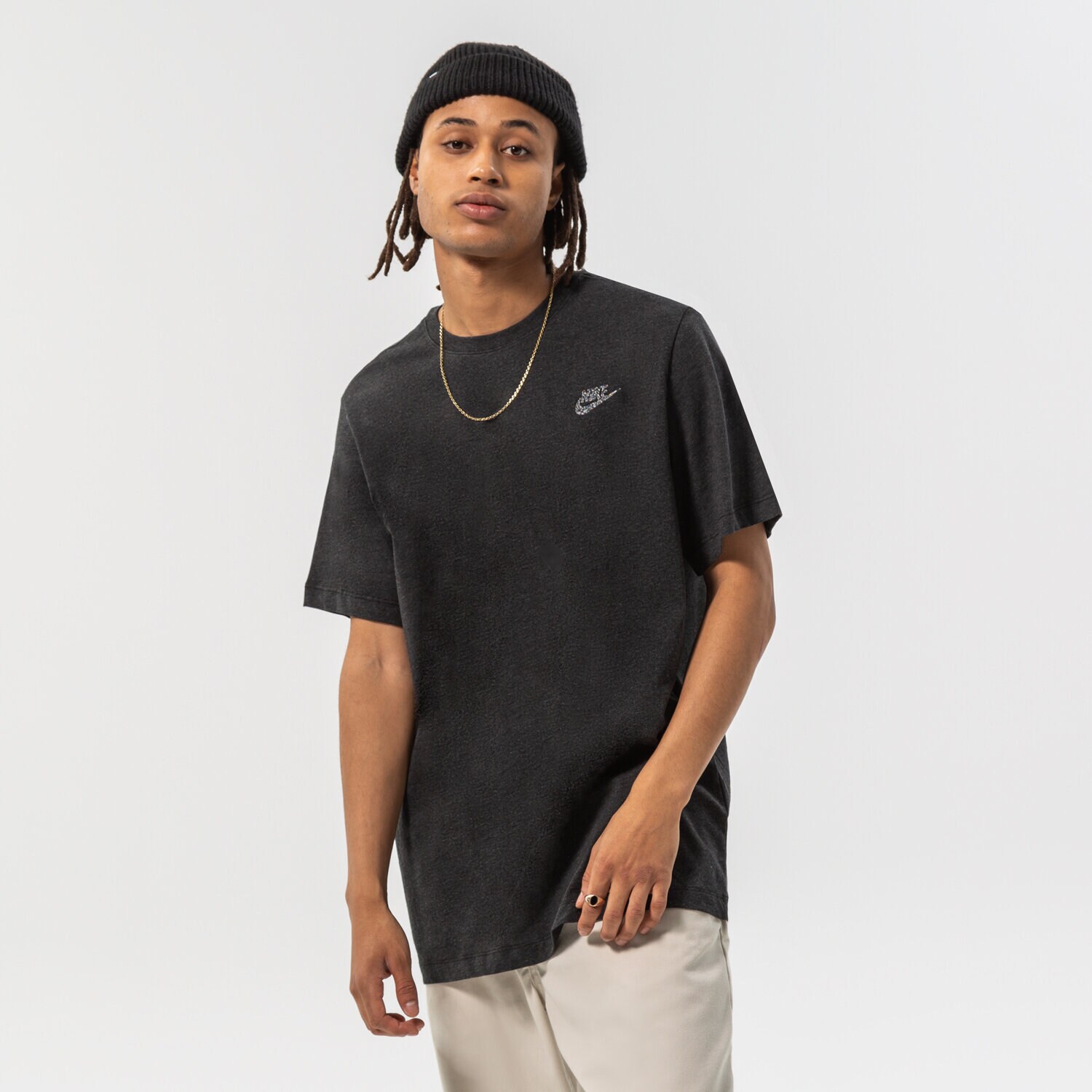 Herren T-Shirt NIKE T-SHIRT M NSW CLUB TEE SUST DR7923-010 Schwarz