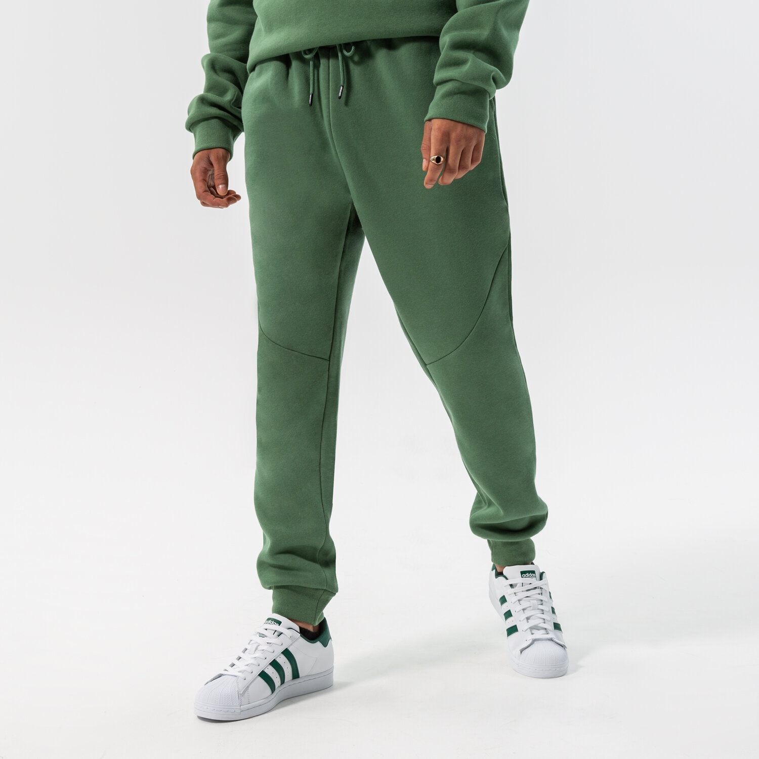 Herren Hosen CONFRONT HOSE CONFRONT BASIC PANTS CF322SPM90003 Grün