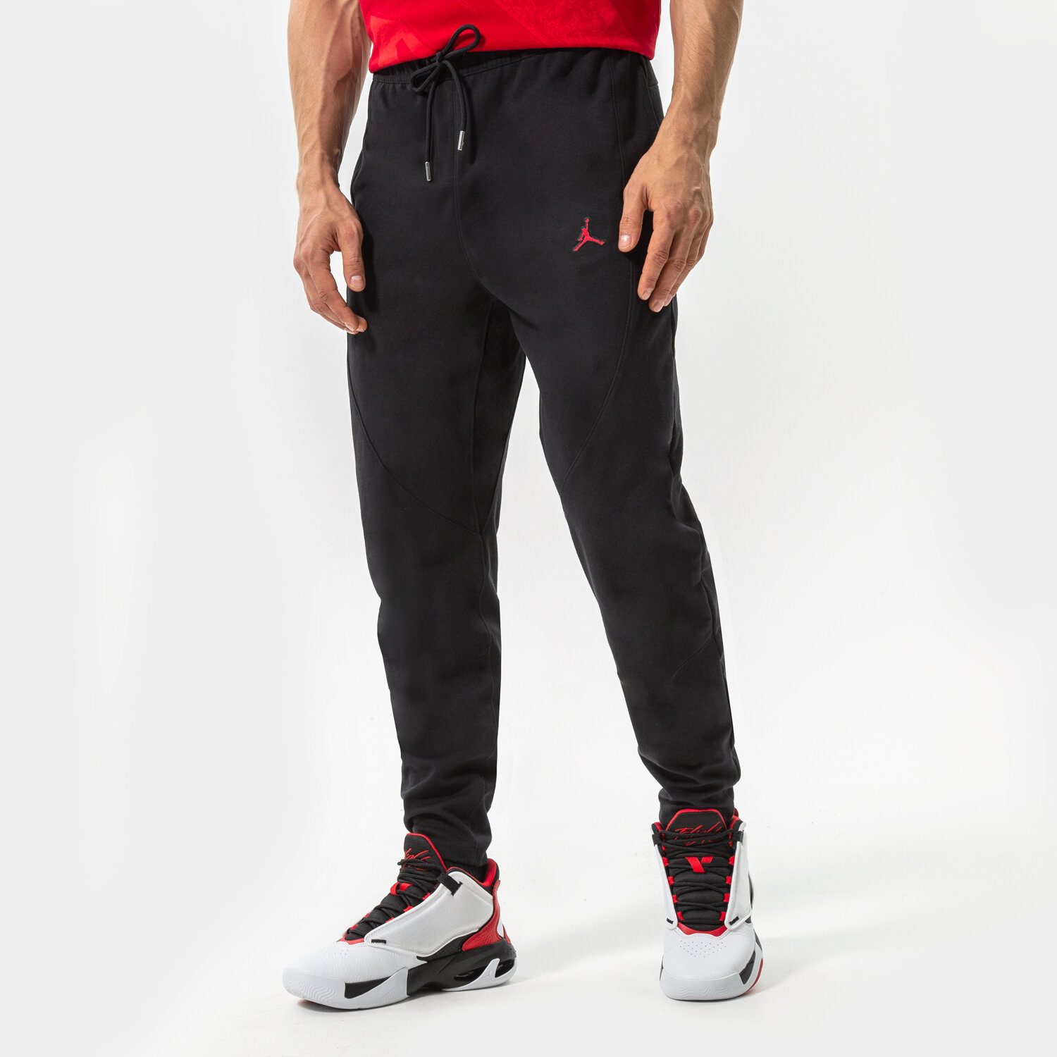 Herren Hosen JORDAN HOSE M J ESS WARMUP PANT DJ0881-010 Schwarz