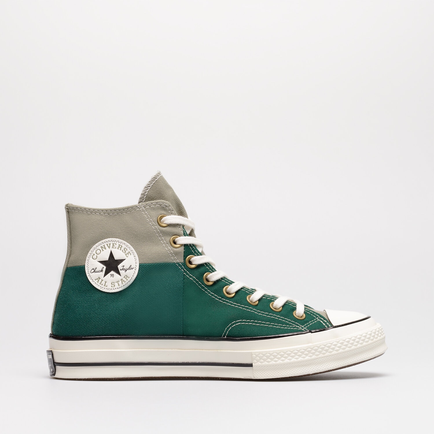 Herren Sneaker CONVERSE CHUCK 70 HORIZONTAL AND VERTICAL SPLIT A02553C Grün