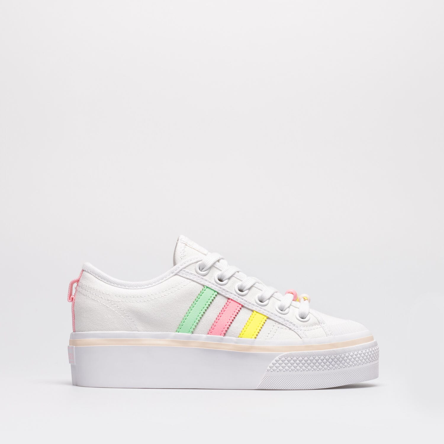 Kinder Sneaker ADIDAS NIZZA PLATFORM J GY9102 Weiß
