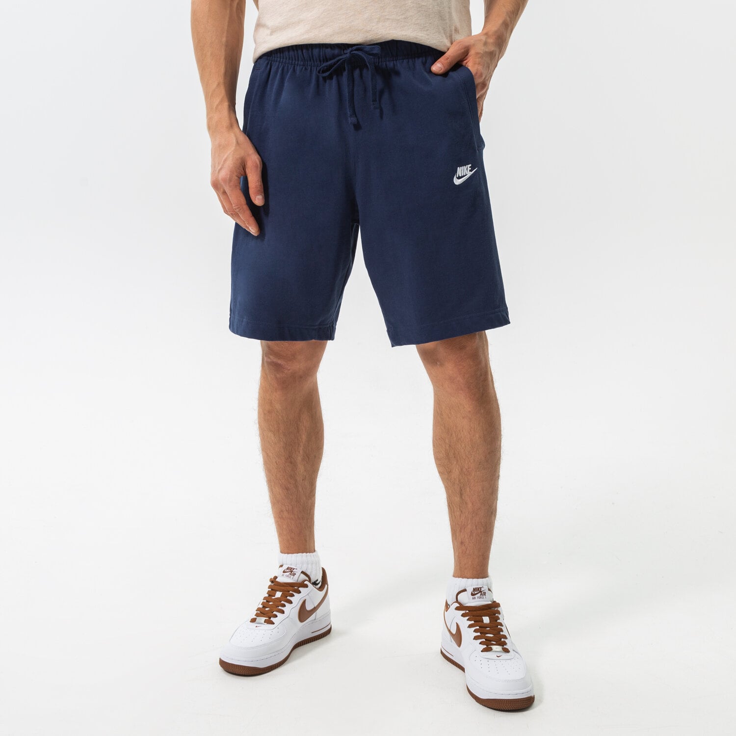 Herren Shorts NIKE SHORTS SPORTSWEAR CLUB FLEECE SHORTS BV2772-410 Blau