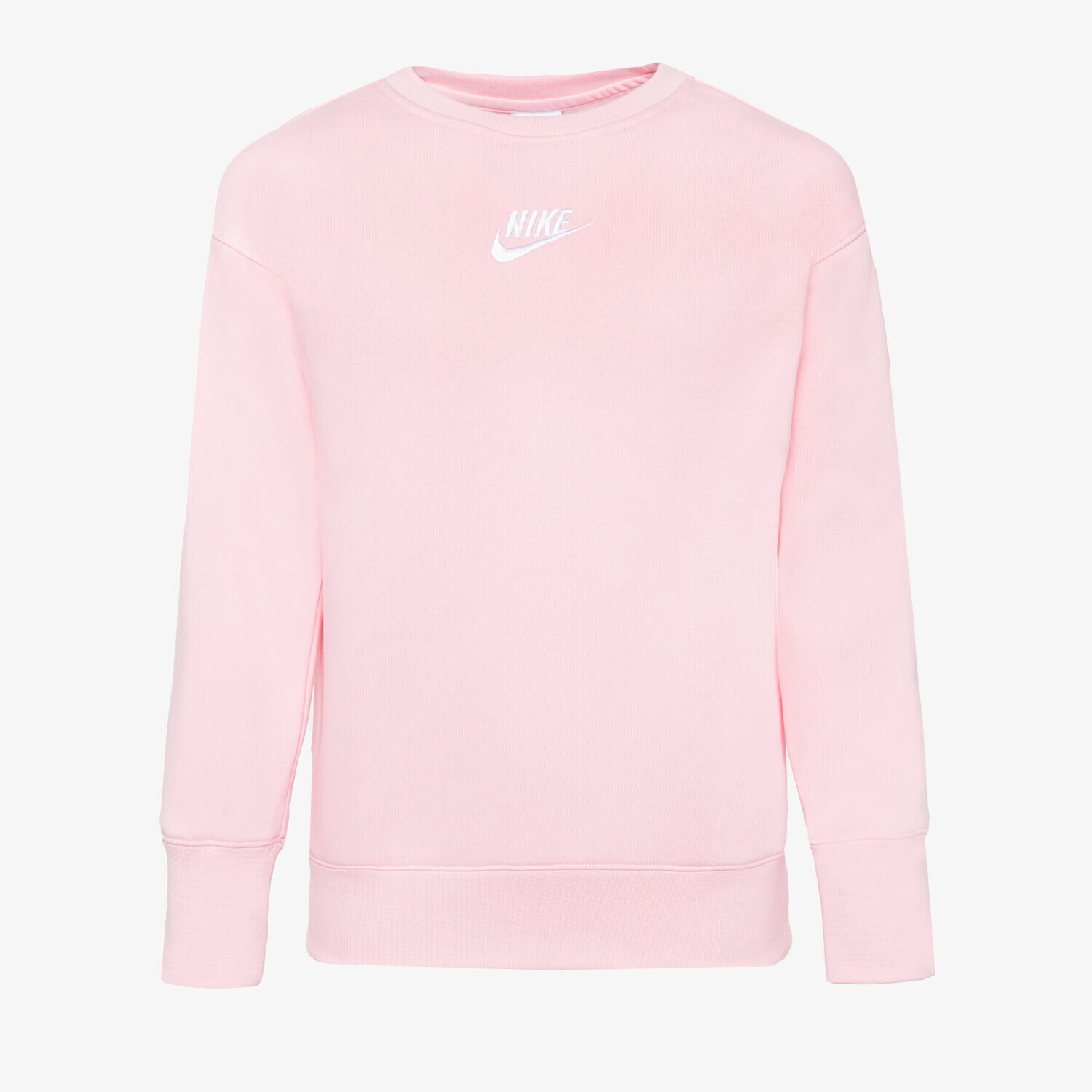 Kinder NIKE SWEATSHIRT G NSW CLUB FLC BF CREW LBR GIRL DD7473-690 Rosa