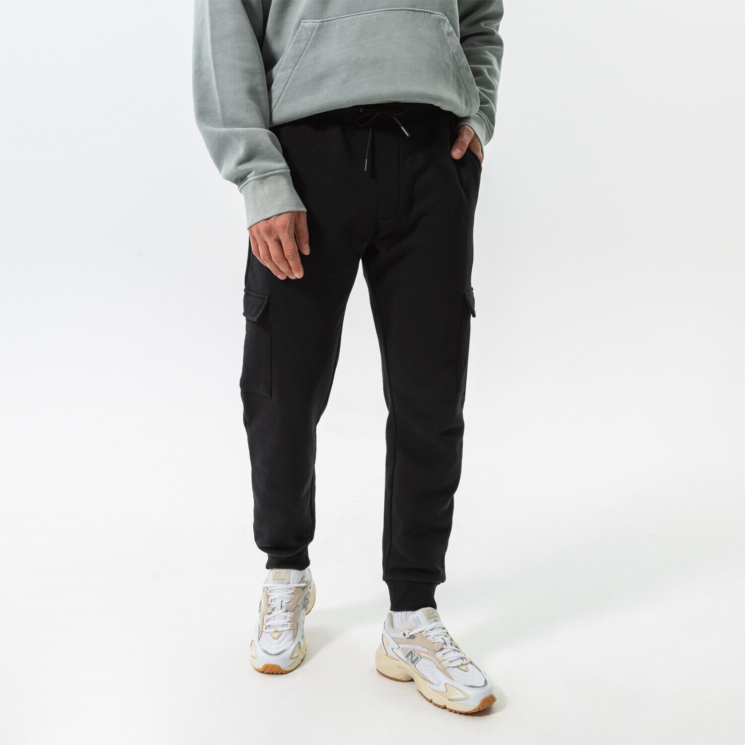 Herren Hosen CONFRONT HOSE CONFRONT CARGO PANTS CF322SPM07002 Schwarz