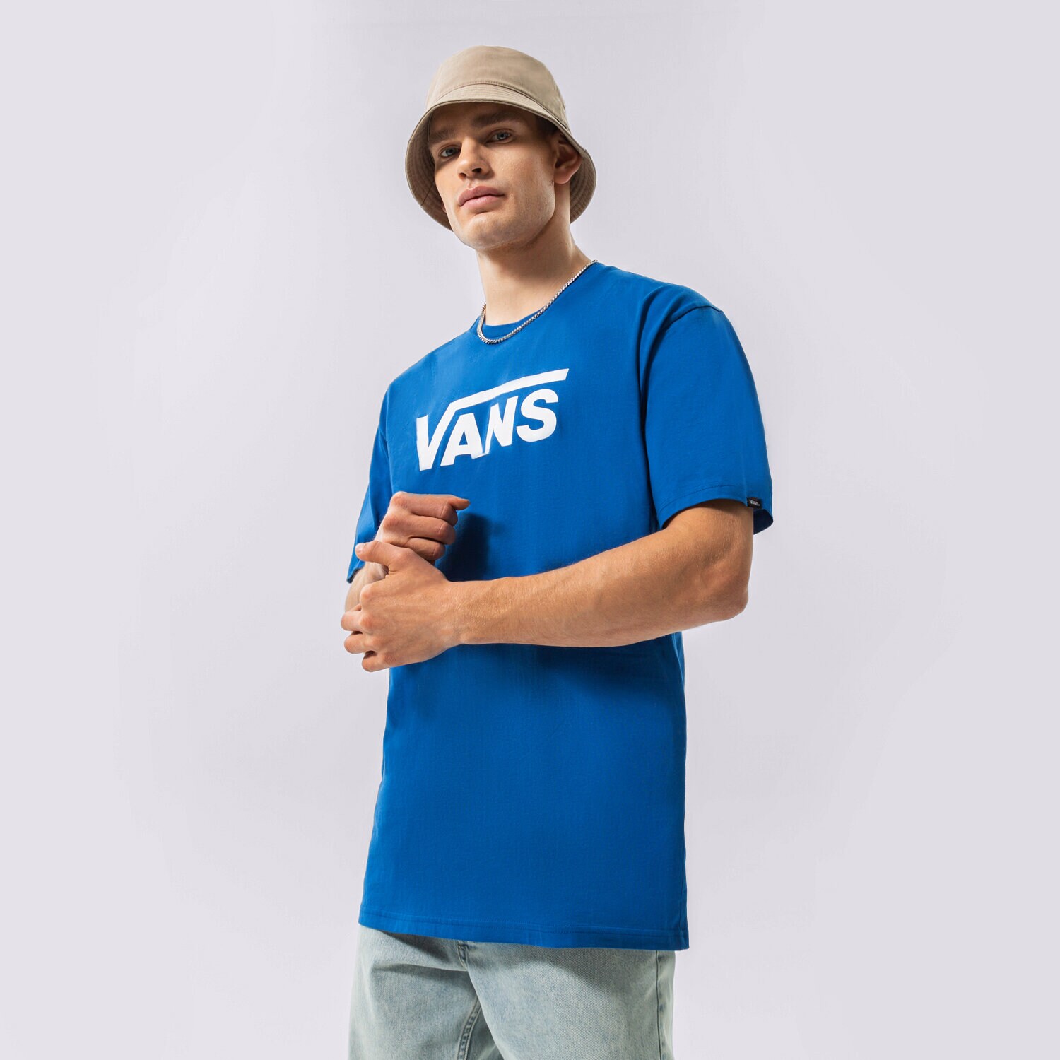 Herren T-Shirt VANS T-SHIRT VANS CLASSIC VN000GGGAMQ1 Dunkelblau