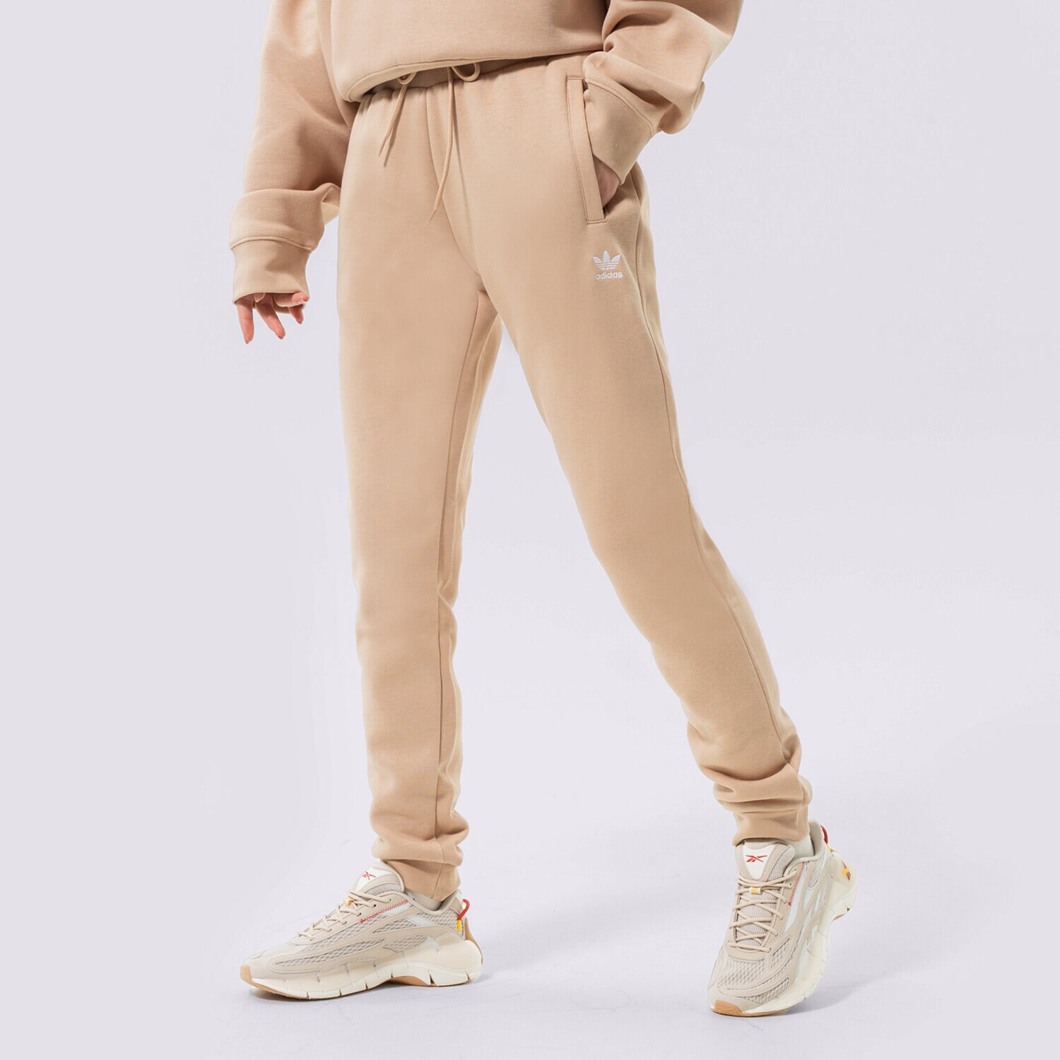 Damen Hosen ADIDAS ESSENTIAL SLIM JOGGERS  HJ7850 Beige