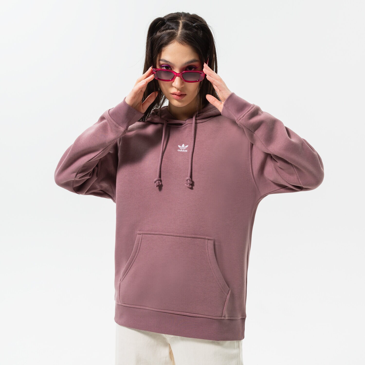 Damen ADIDAS HOODIE HOODIE HJ7858 Rosa