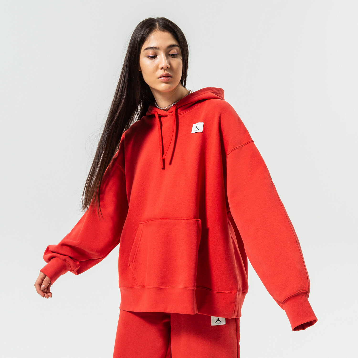 Damen JORDAN HOODIE W J FLT FLC HOODIE DQ4603-605 Rot