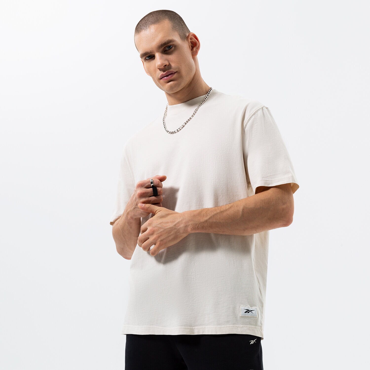 Herren T-Shirt REEBOK T-SHIRT CLASSIC NATURAL DYE TEE HG1586 Weiß
