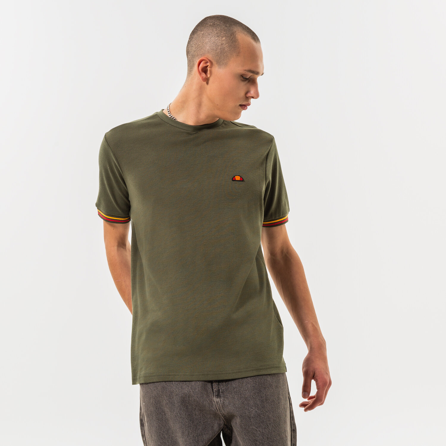 Herren T-Shirt ELLESSE T-SHIRT KINGS TEE KHA SHP16443506 Khaki