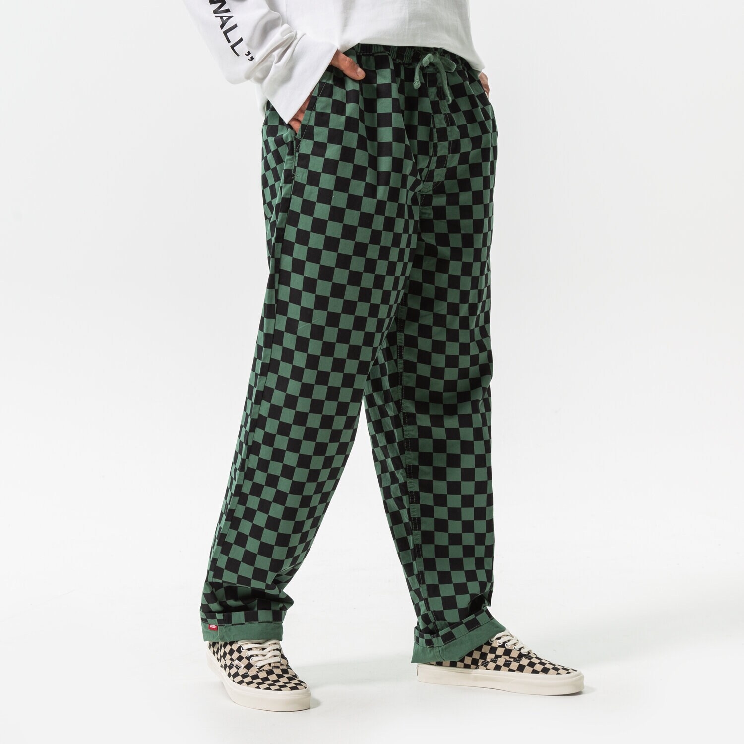 Herren Hosen VANS HOSE RANGE BAGGY TAPERED ELASTIC PANT VN00000DQ7M1 Multicolor