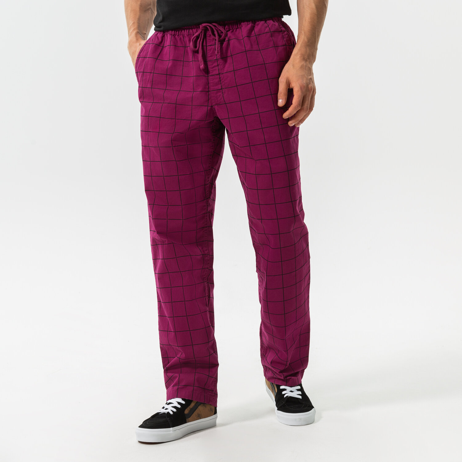 Herren Hosen VANS HOSE RANGE LOOSE TAPERED ELASTIC PANT VN0000ACY7Y1 Violet