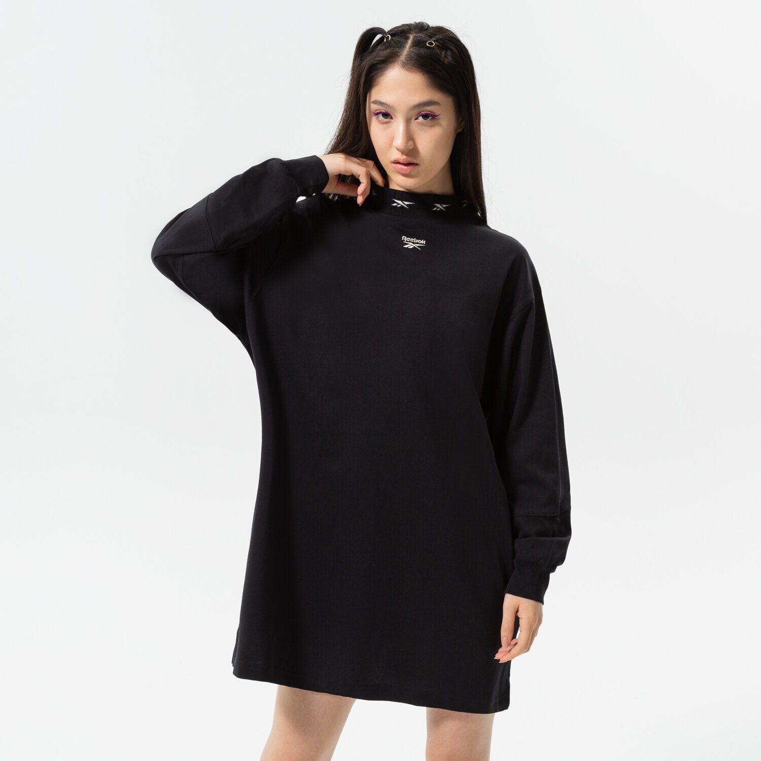 Damen Kleid REEBOK KLEID CL AE TEE TRAININGSANZUGS HG1181 Schwarz