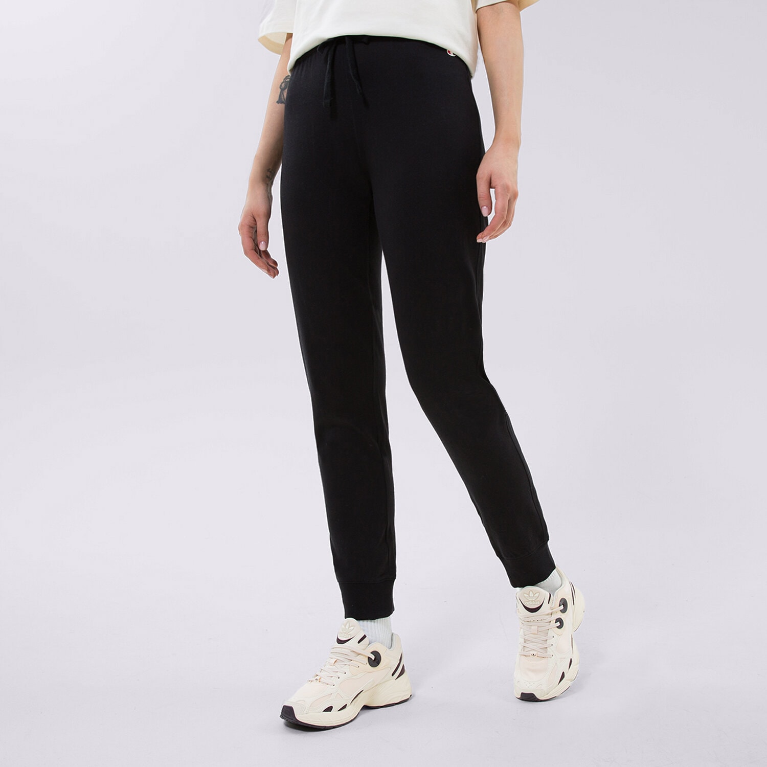 Damen Hosen CHAMPION HOSE RIB CUFF PANTS 114907KK001 Schwarz