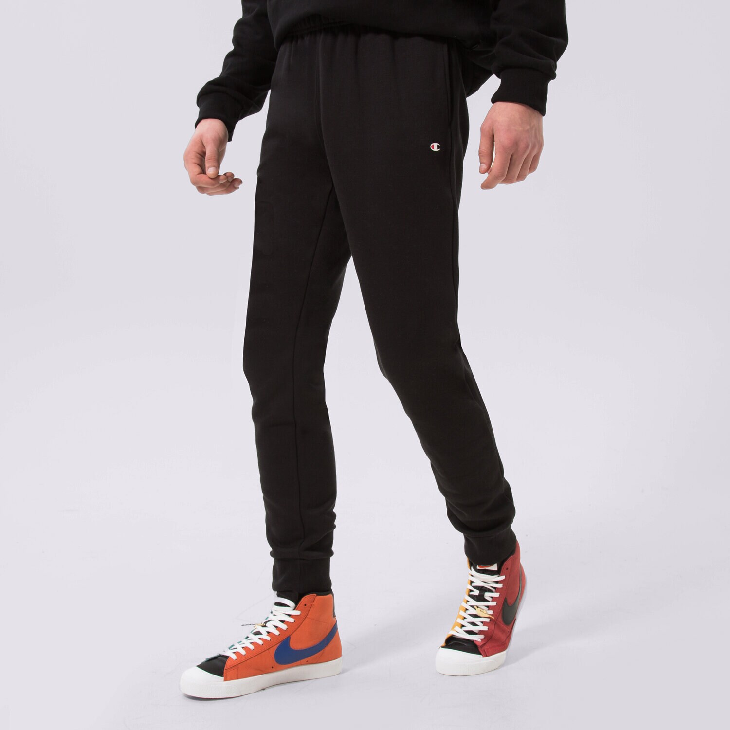 Herren Hosen CHAMPION HOSE RIB CUFF PANTS 218341KK001 Schwarz