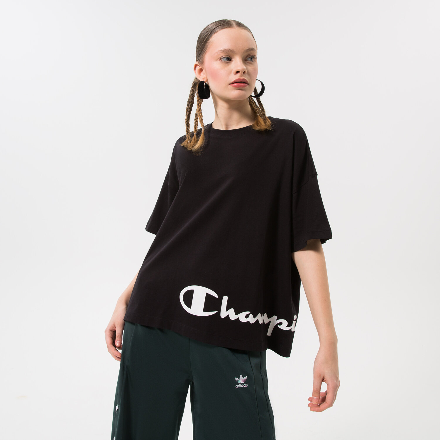 Damen T-Shirt CHAMPION T-SHIRT CREWNECK T-SHIRT