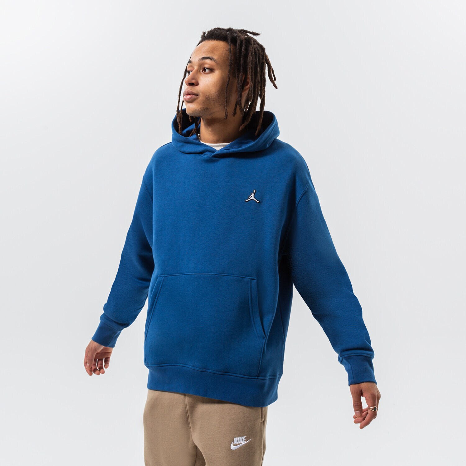 Herren JORDAN HOODIE M J ESS FLC PO HOODIE DQ7466-493 Dunkelblau