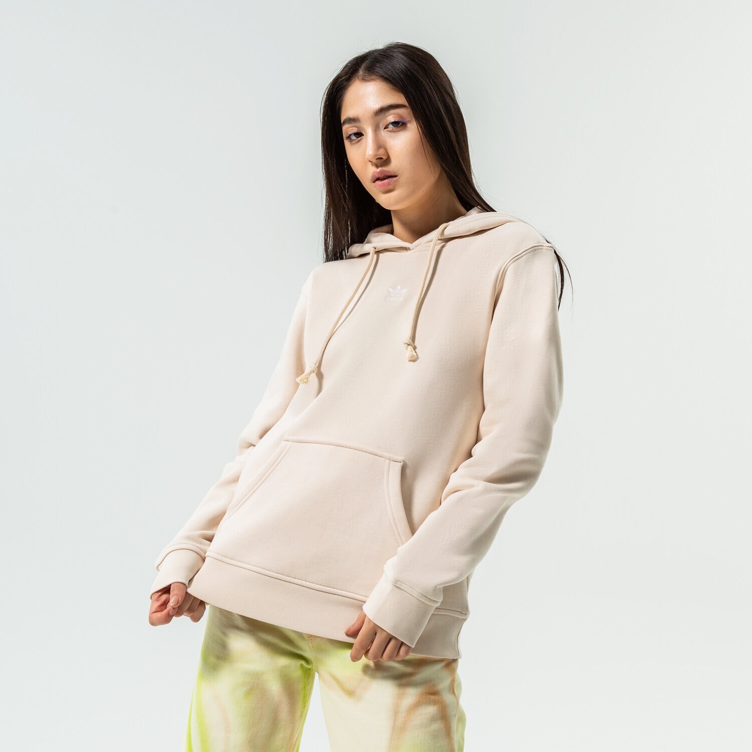 Damen ADIDAS HOODIE HOODIE H34729 Beige