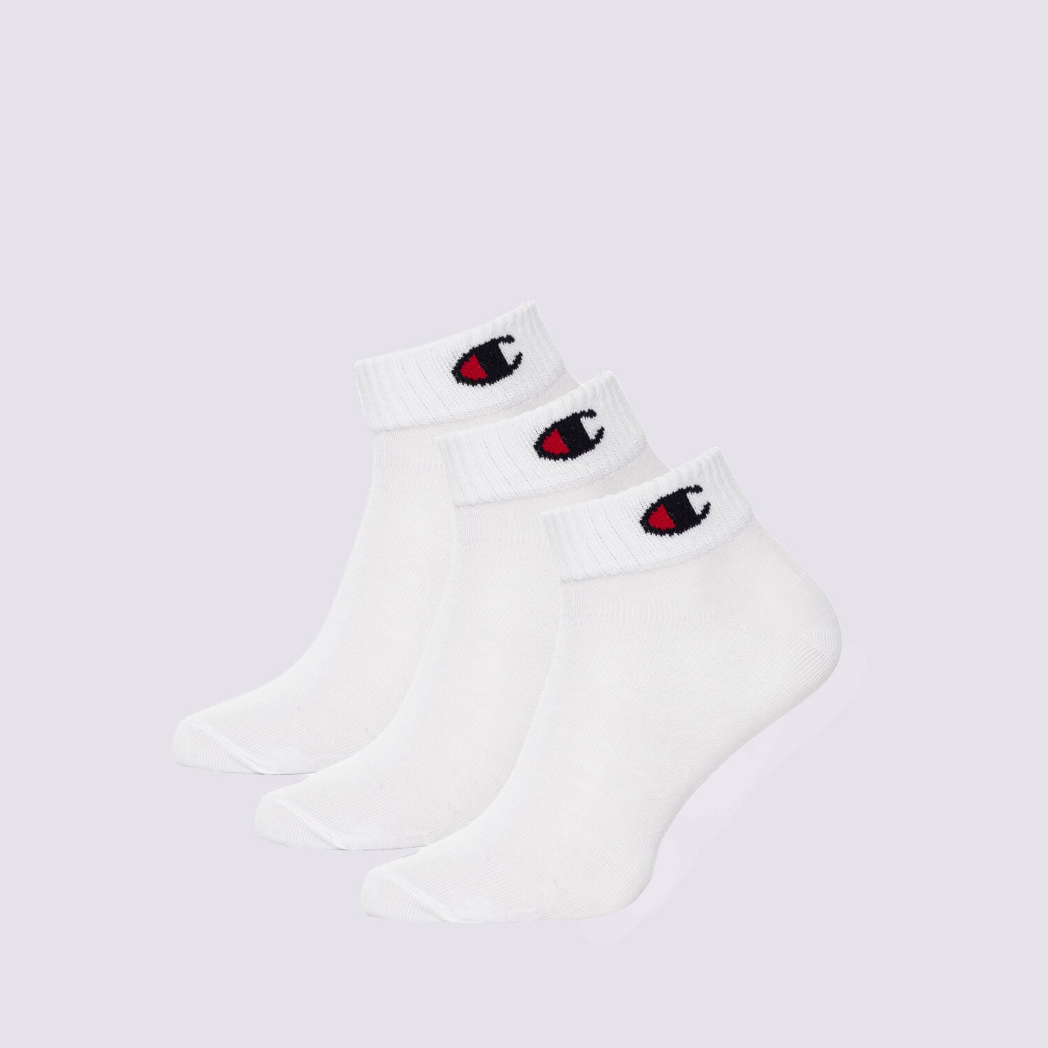 Damen Socken CHAMPION SOCKEN 3PK QUARTER SOCKS U24559WW001 Weiß
