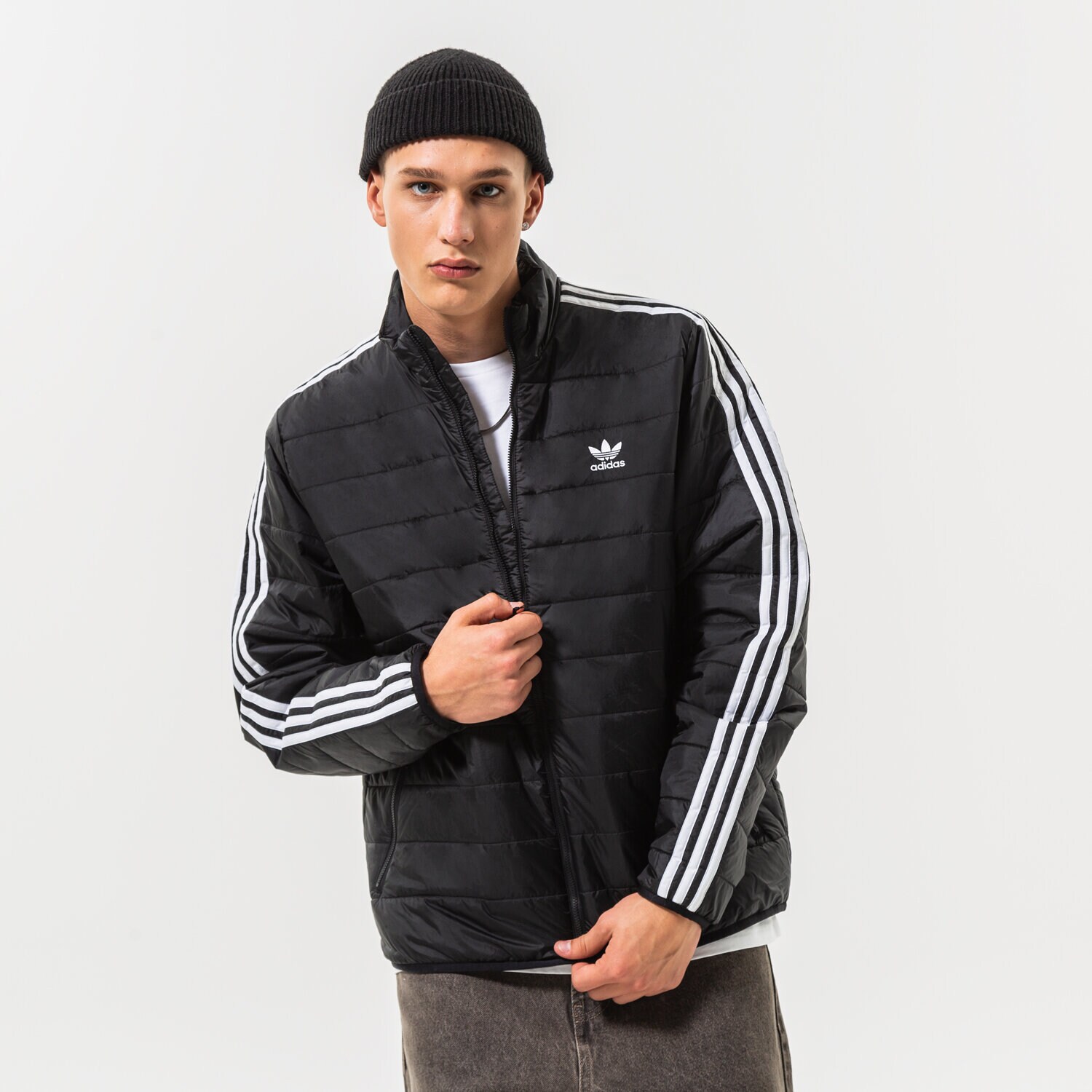 Herren Winterjacke ADIDAS JACKE WINTER PADPUFF STAND HL9212 Schwarz