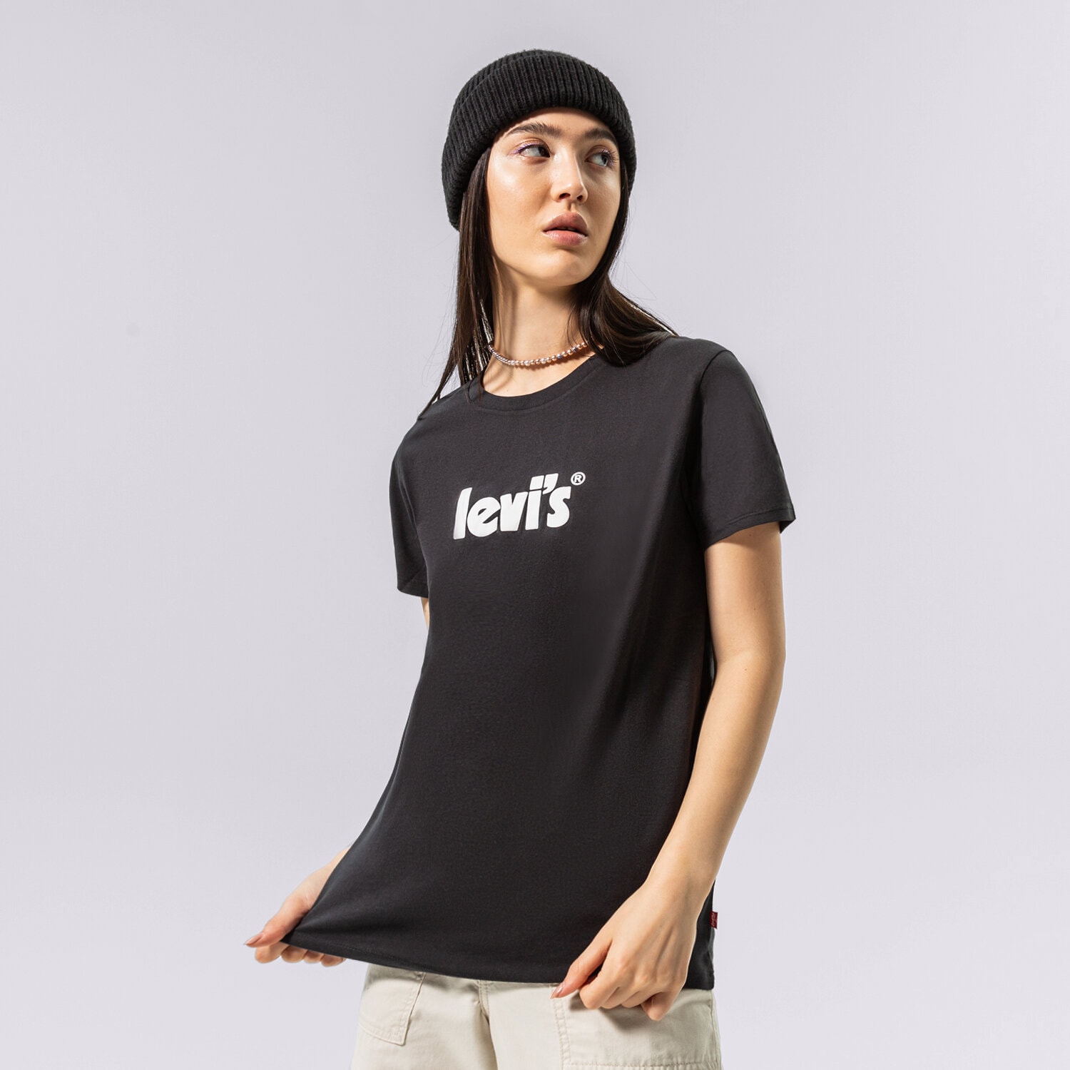 Damen T-Shirt LEVI'S T-SHIRT GRAPHIC TEES 17369-1756 Schwarz