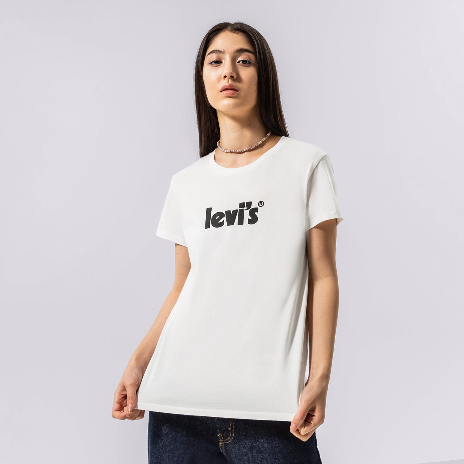 Damen T-Shirt LEVI'S T-SHIRT GRAPHIC TEES 17369-1755 Weiß