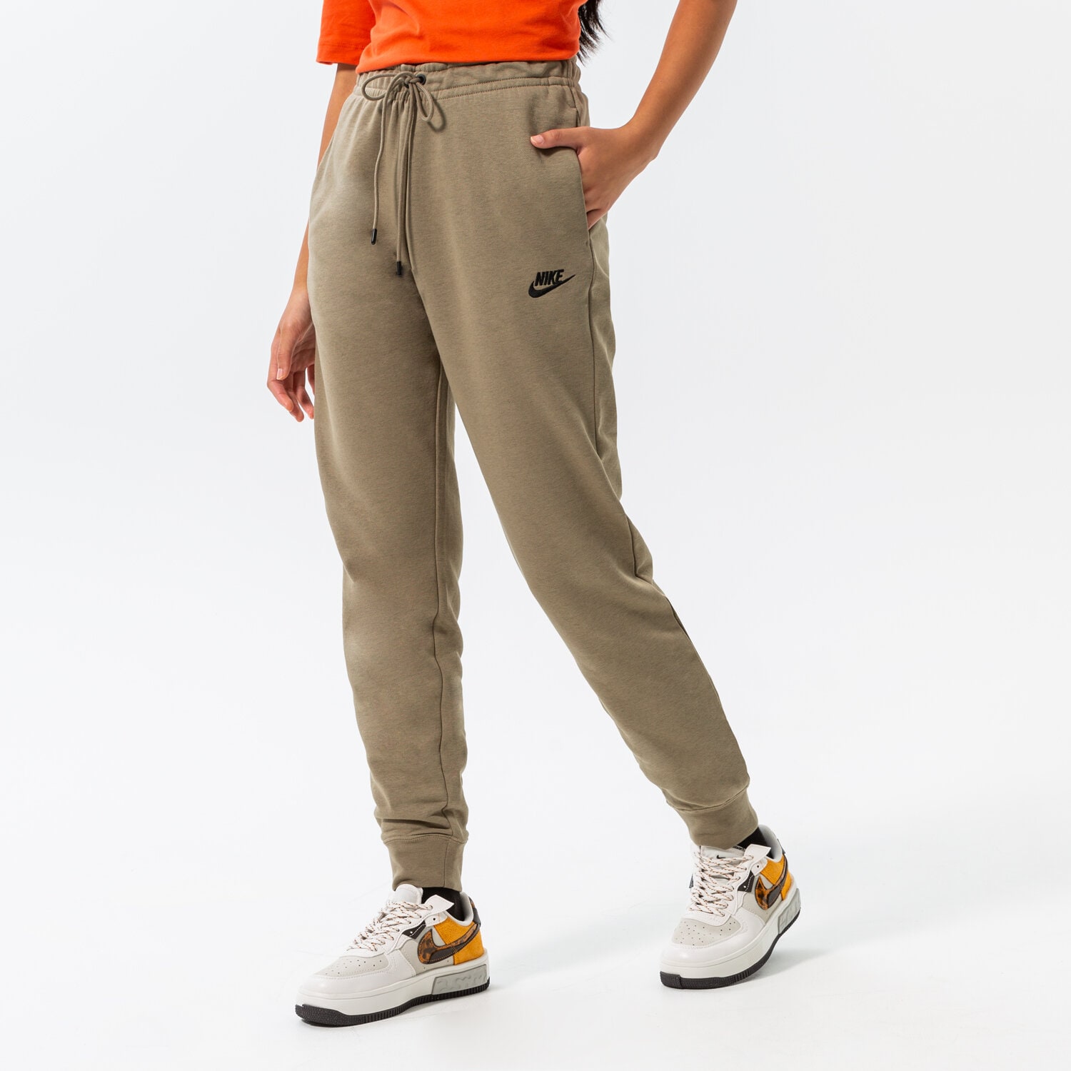 Damen Hosen NIKE SPORTSWEAR CLUB FLEECE JOGGERS  DX2320-351 Khaki
