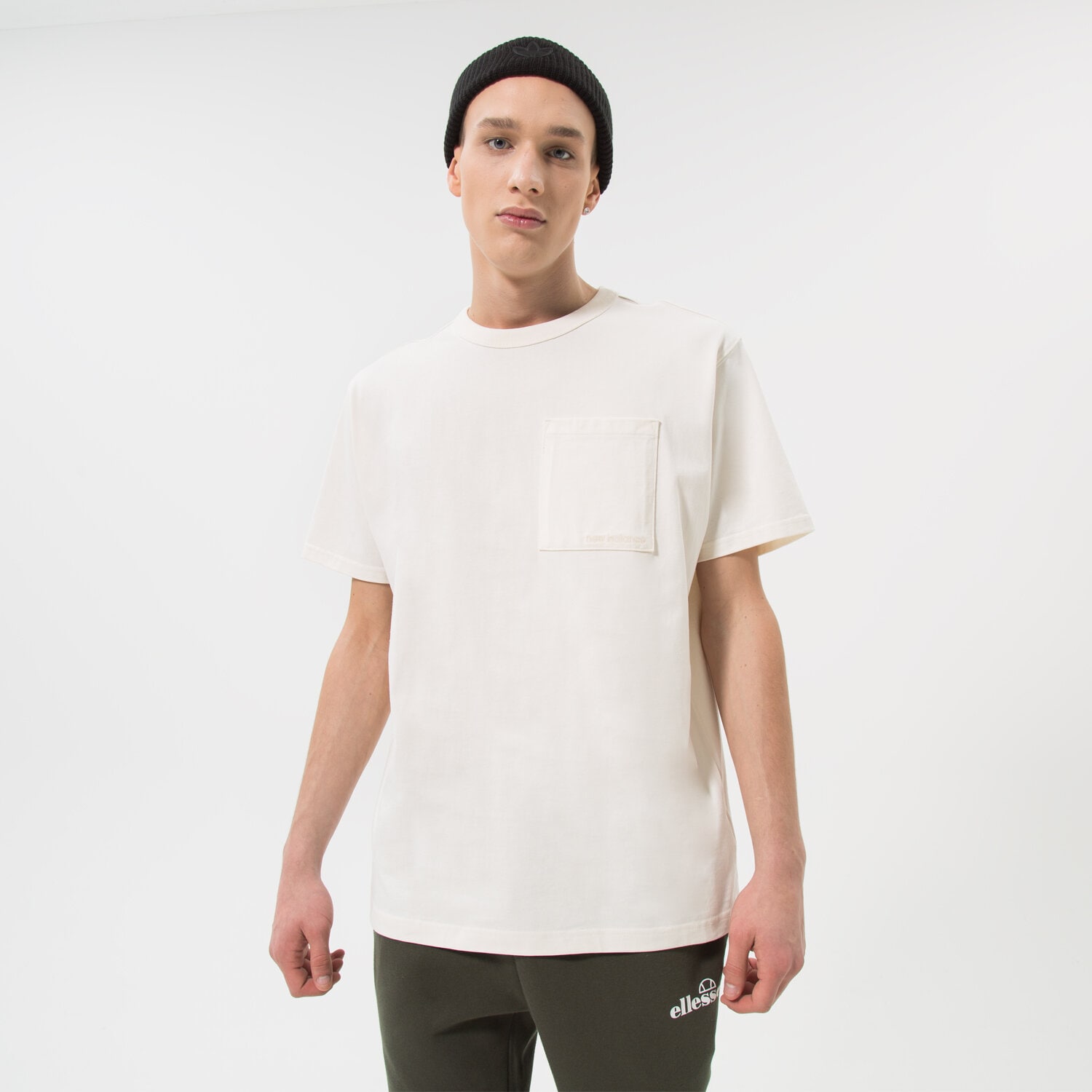 Herren T-Shirt NEW BALANCE T-SHIRT NB ATHLETICS NATURE STATE MT23567GIE Weiß