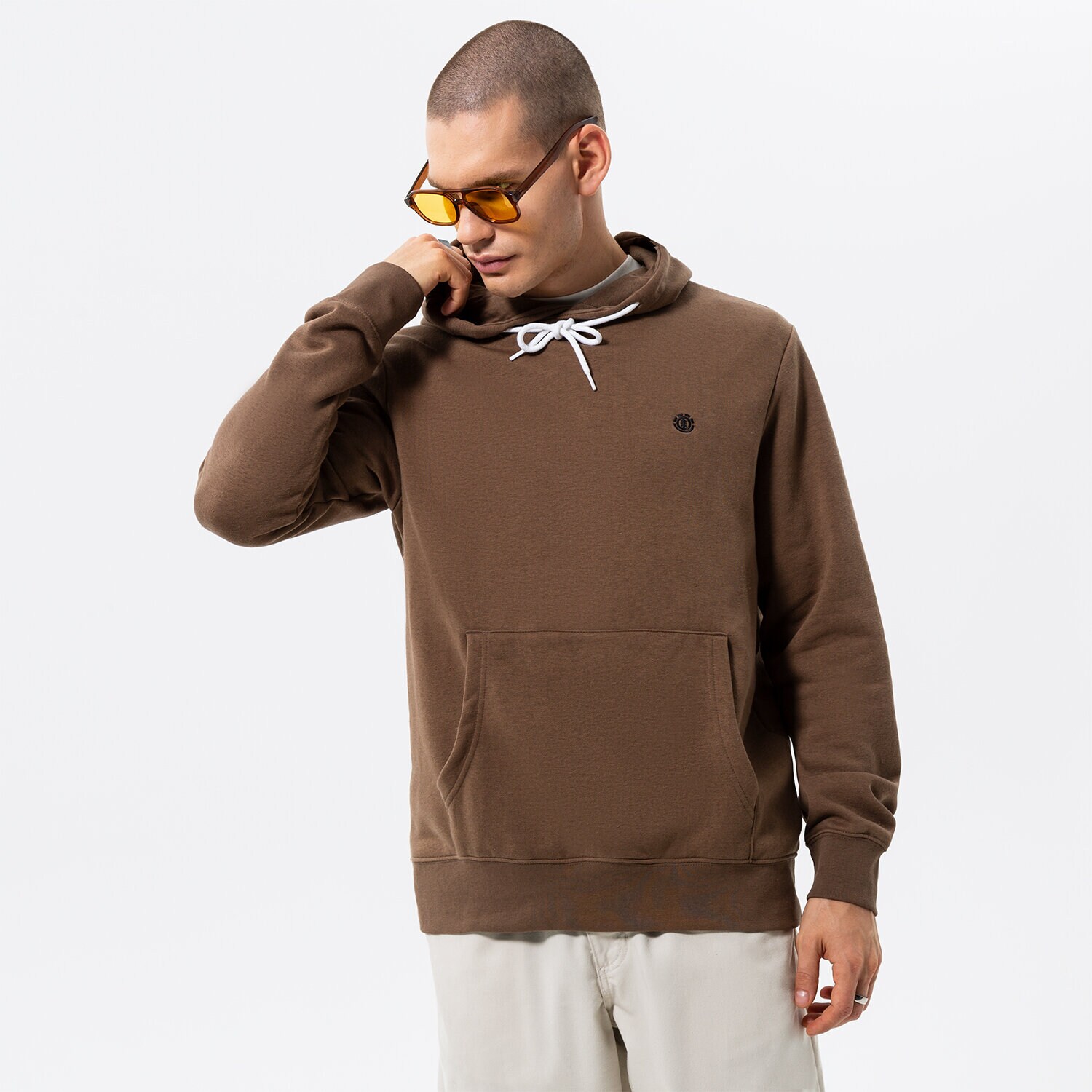 Herren ELEMENT HOODIE CORNELL CLASSIC HO W1HOB7-4809 Braun