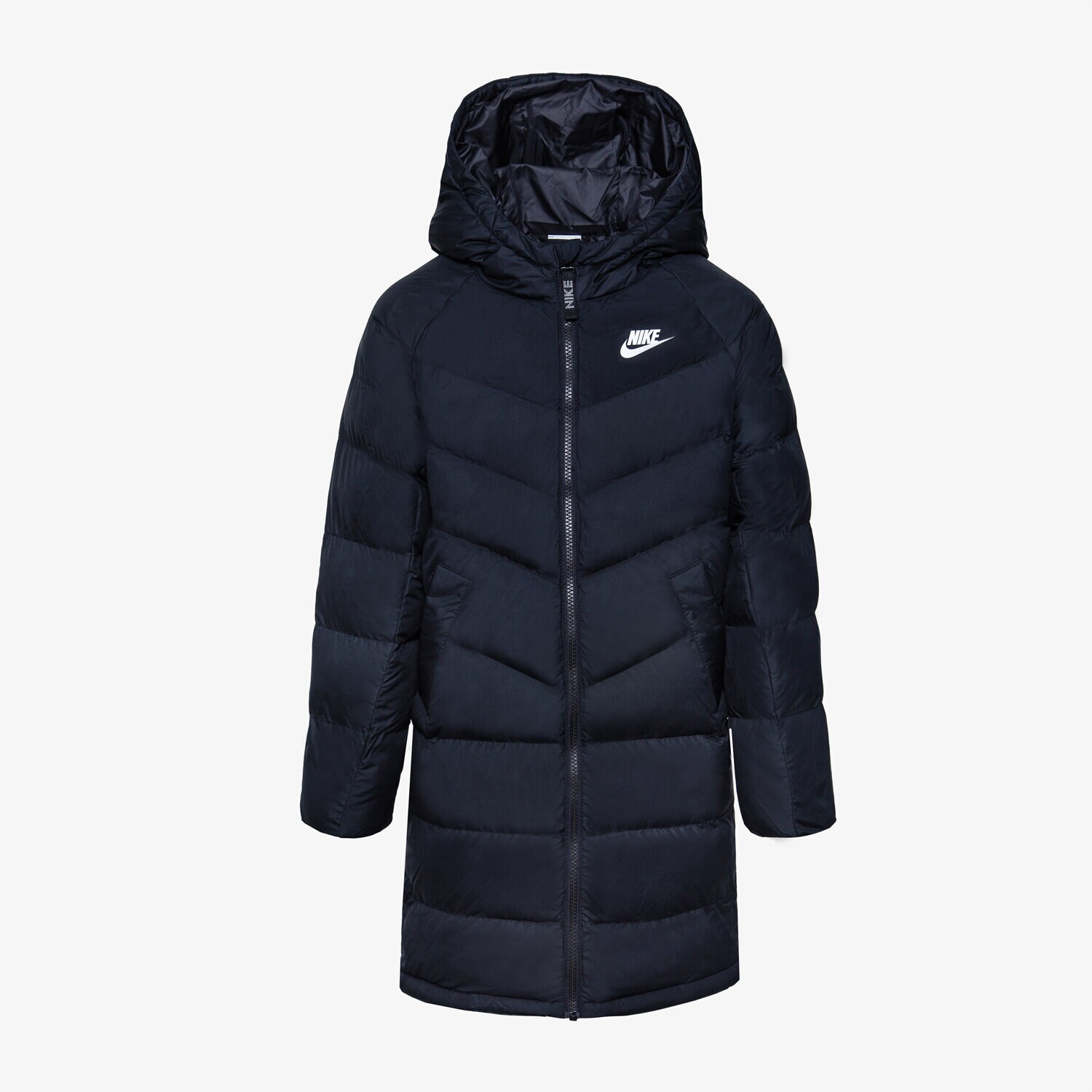 Kinder Übergangsjacke NIKE JACKE PADDED PARKA GIRL DX1268-010 Schwarz
