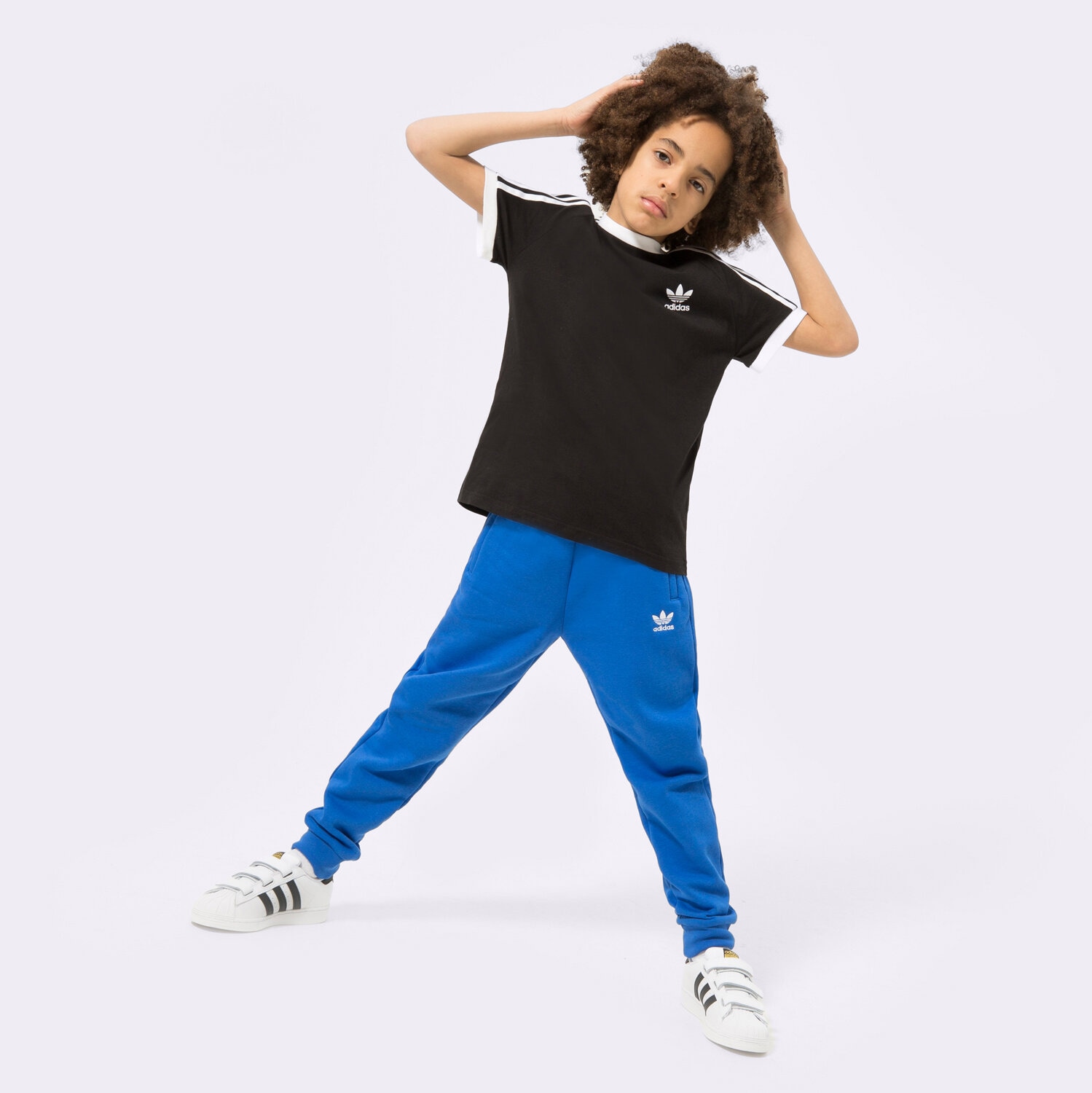 Kinder T-Shirt ADIDAS T-SHIRT 3STRIPES TEE BOY HK0264 Weiß